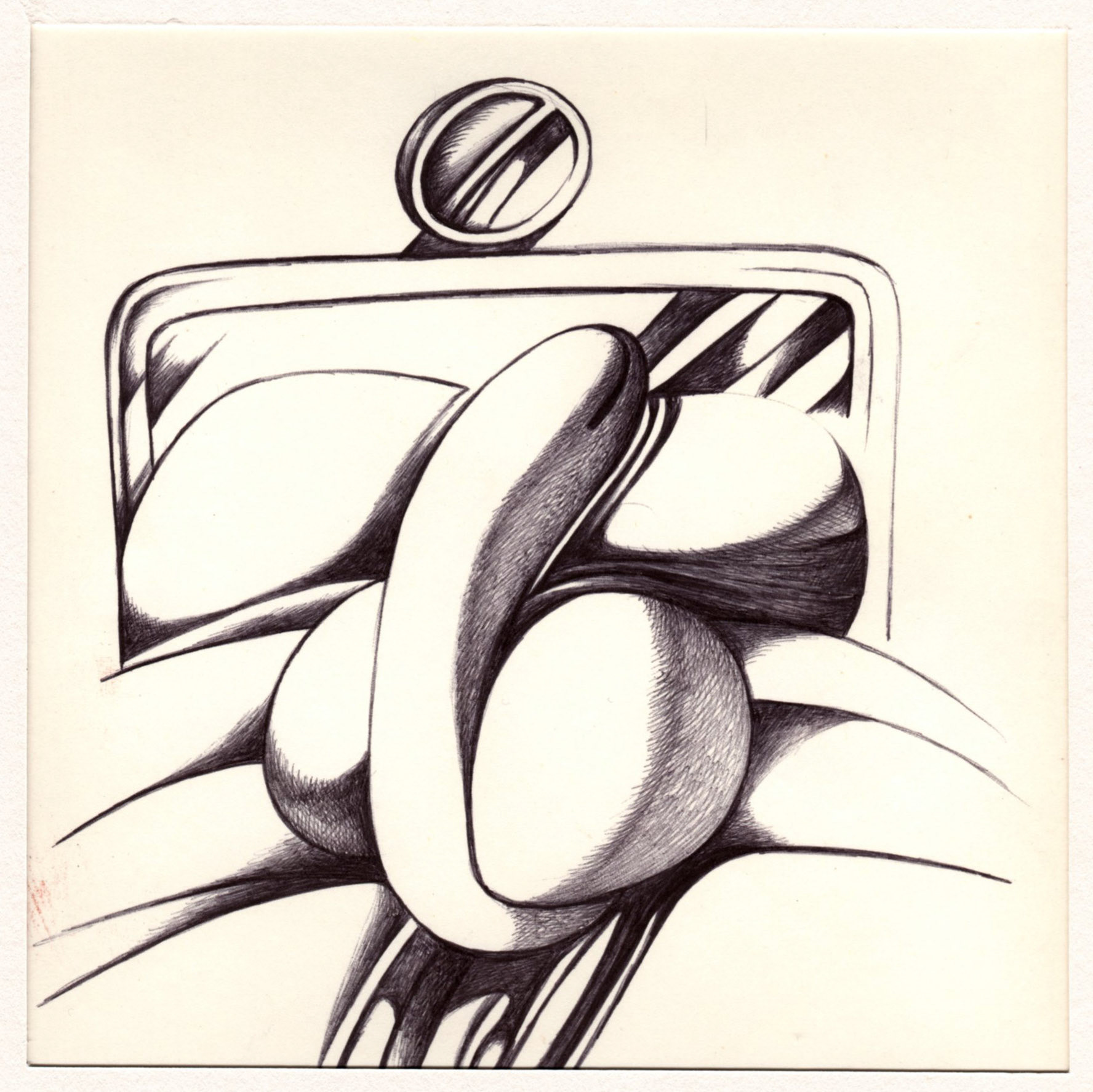 boligrafo/papel._ 14,3 x 14,3 cm