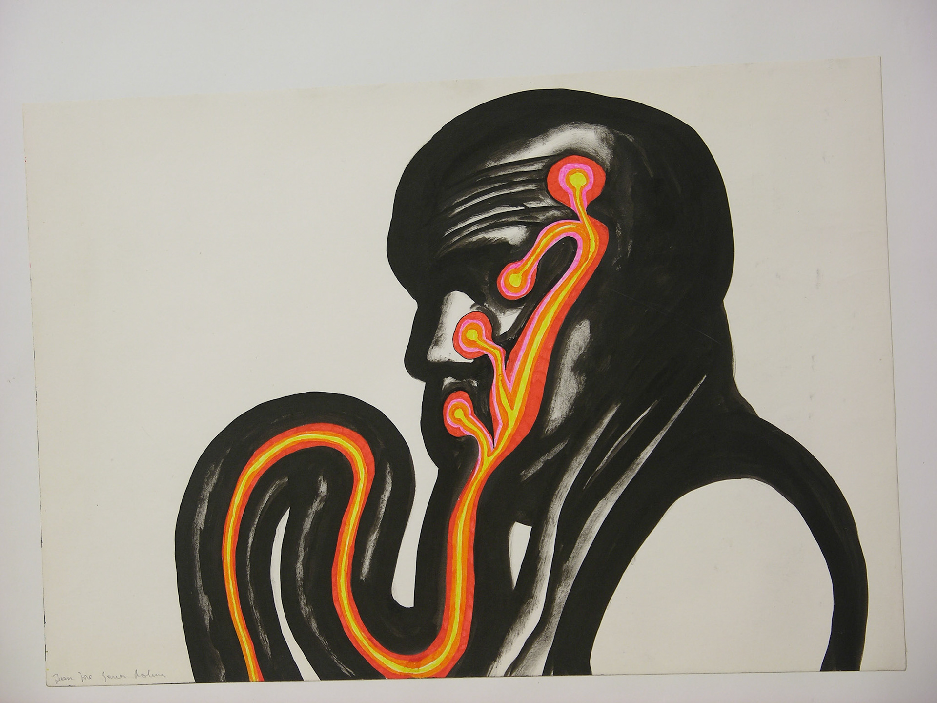 Técnica mixta.- 95,5 x 70cm