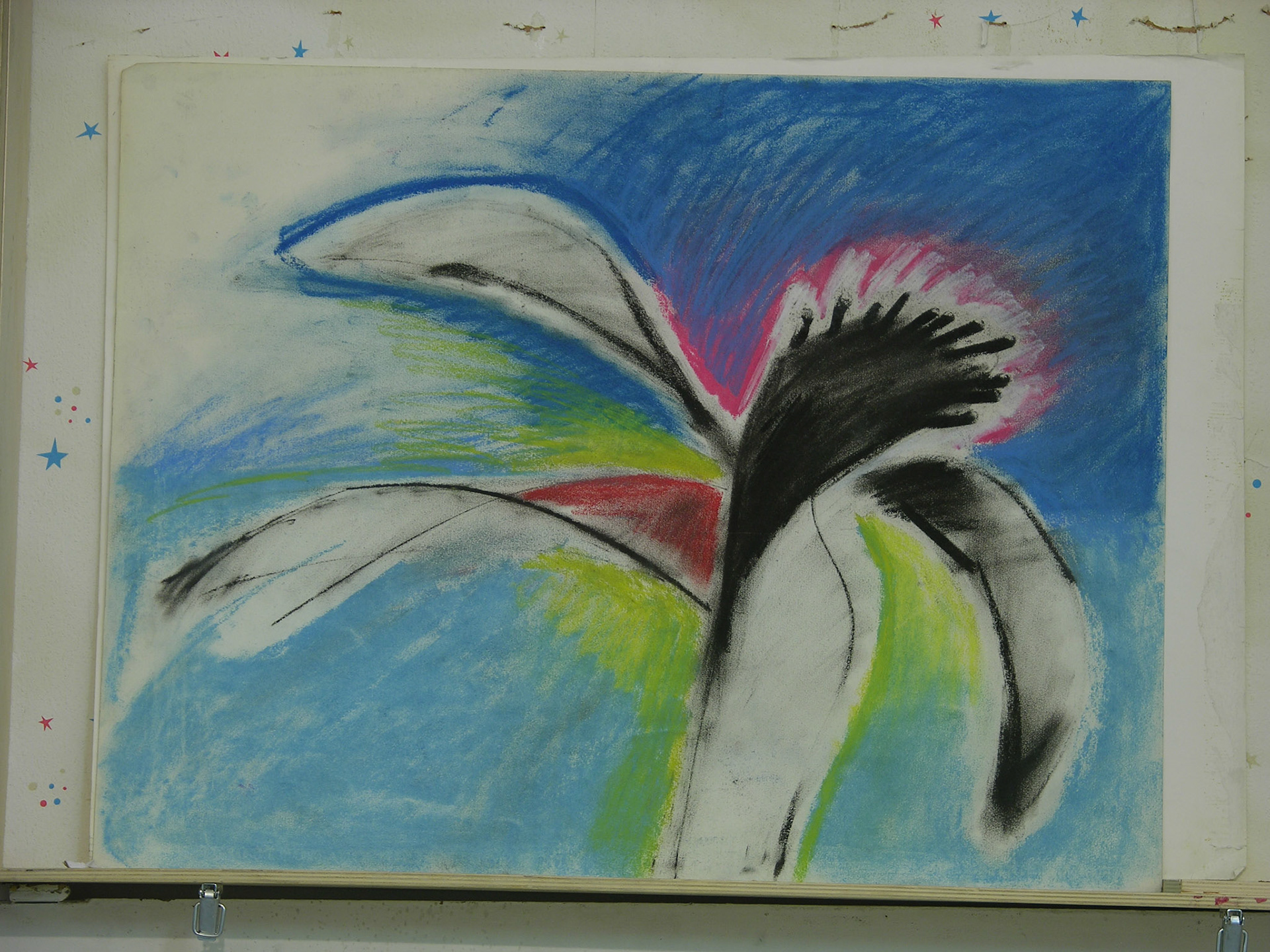 Pastel/papel.-50x65cm