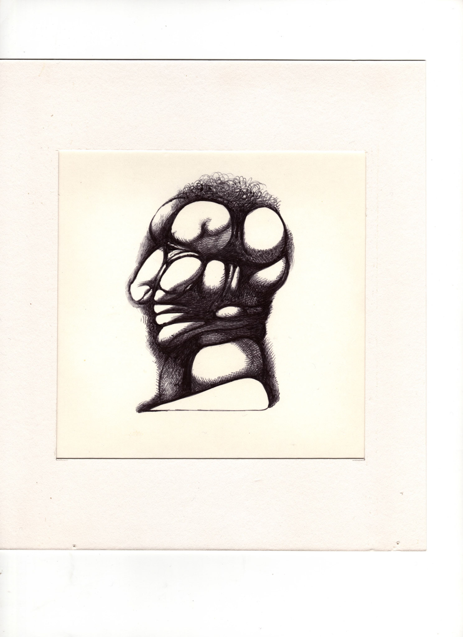 boligrafo/papel._ 14,3 x 14,3 cm