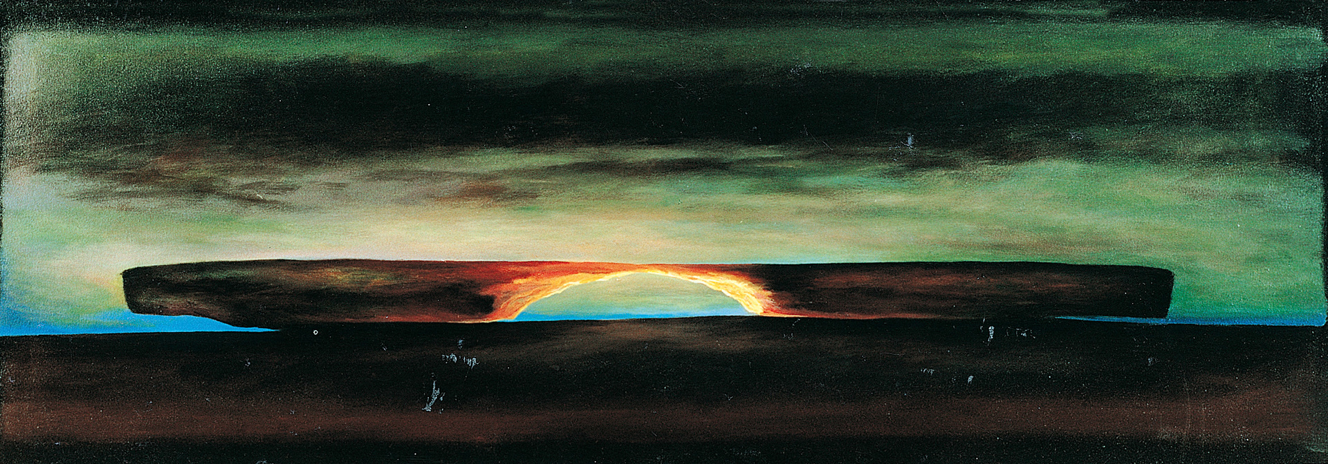 Acrílico/lienzo._ 53 x 146 cm