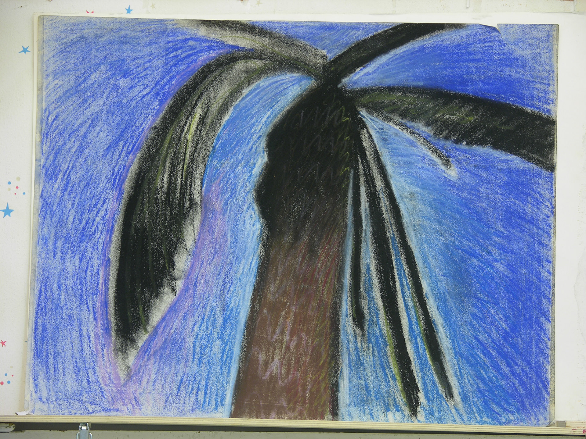 Pastel/papel.-50x65cm