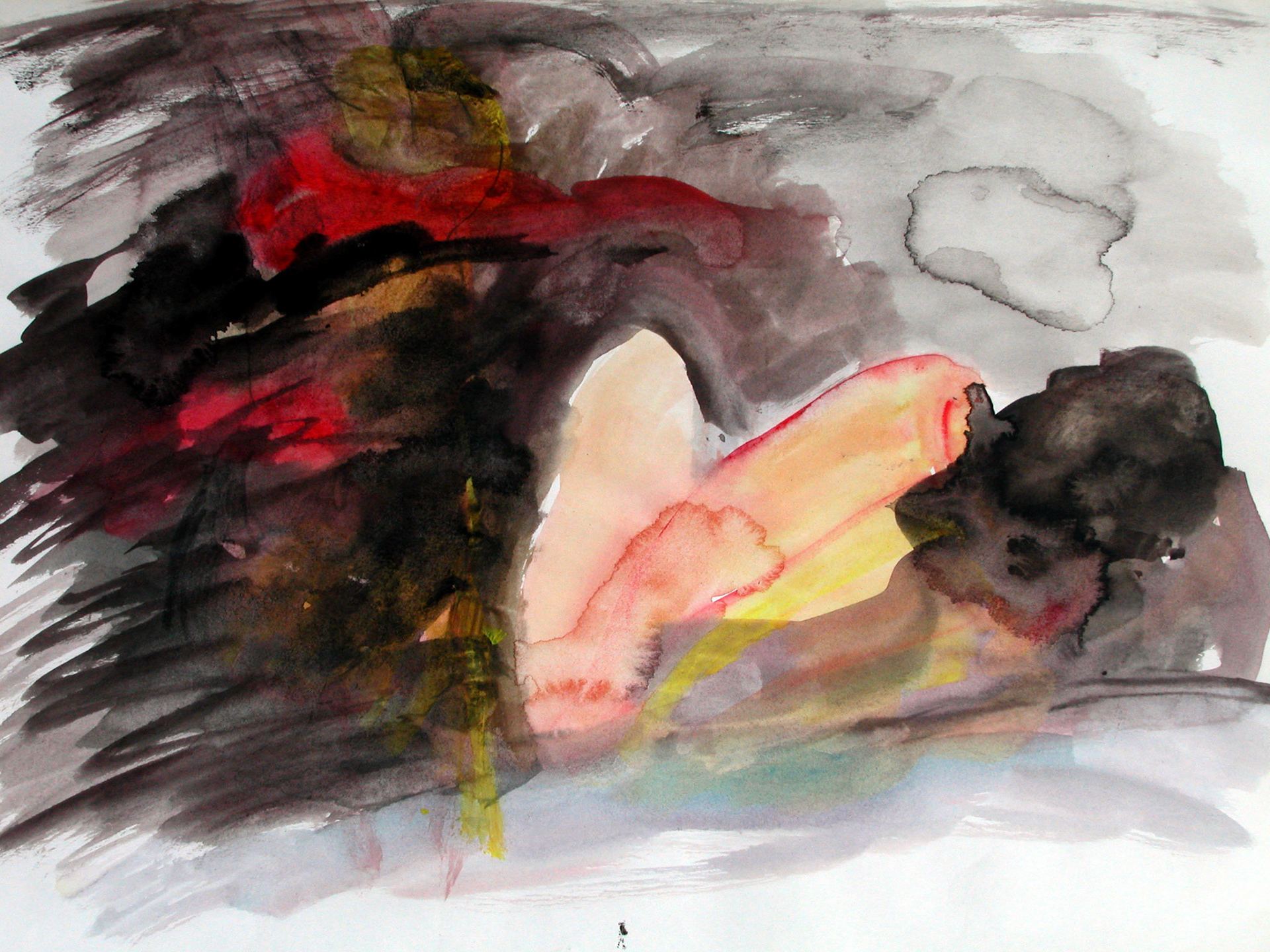 Acuarela/papel.-23,7 x 31,7cm