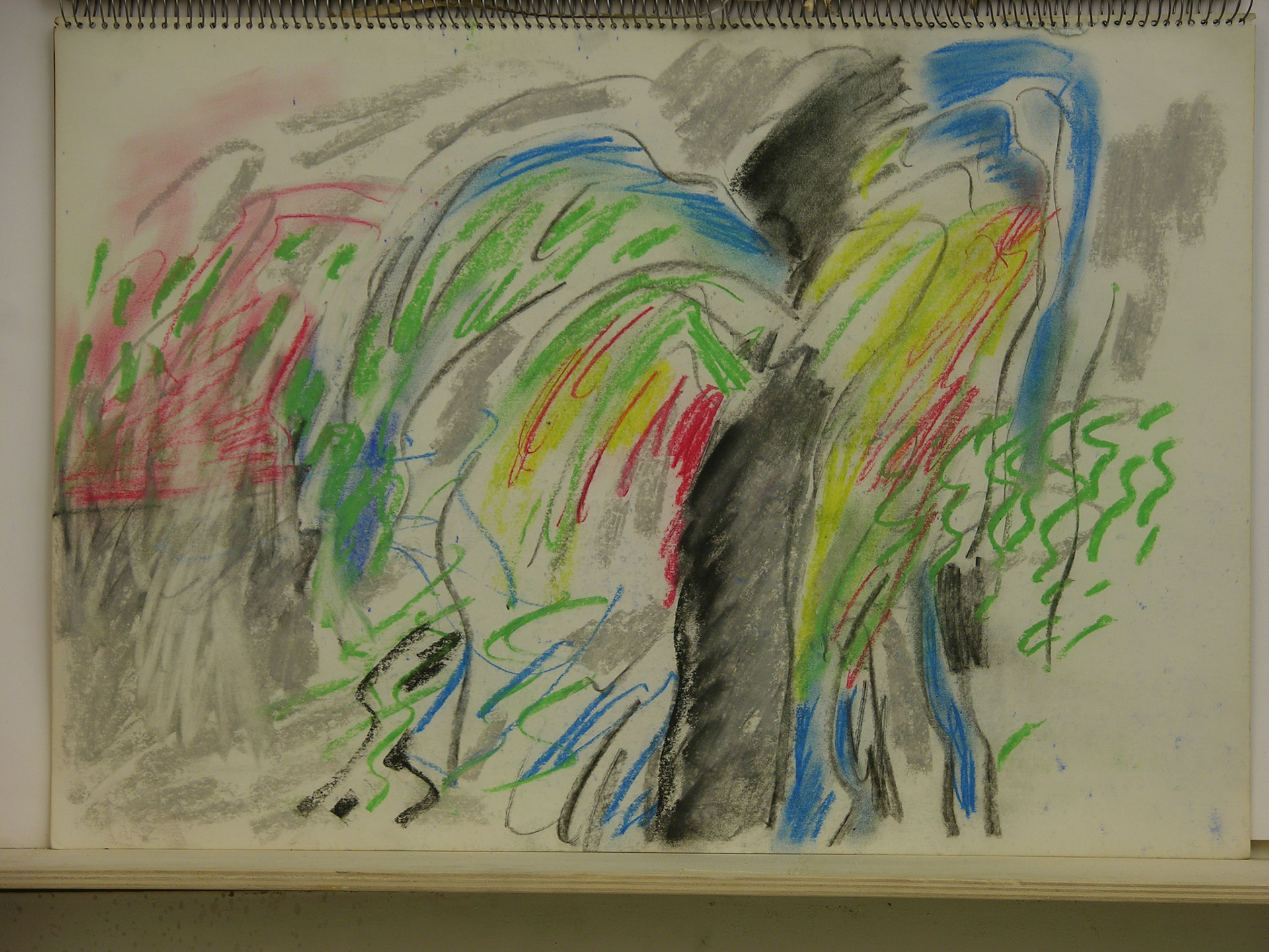 Pastel/papel.-33,5x49,4cm