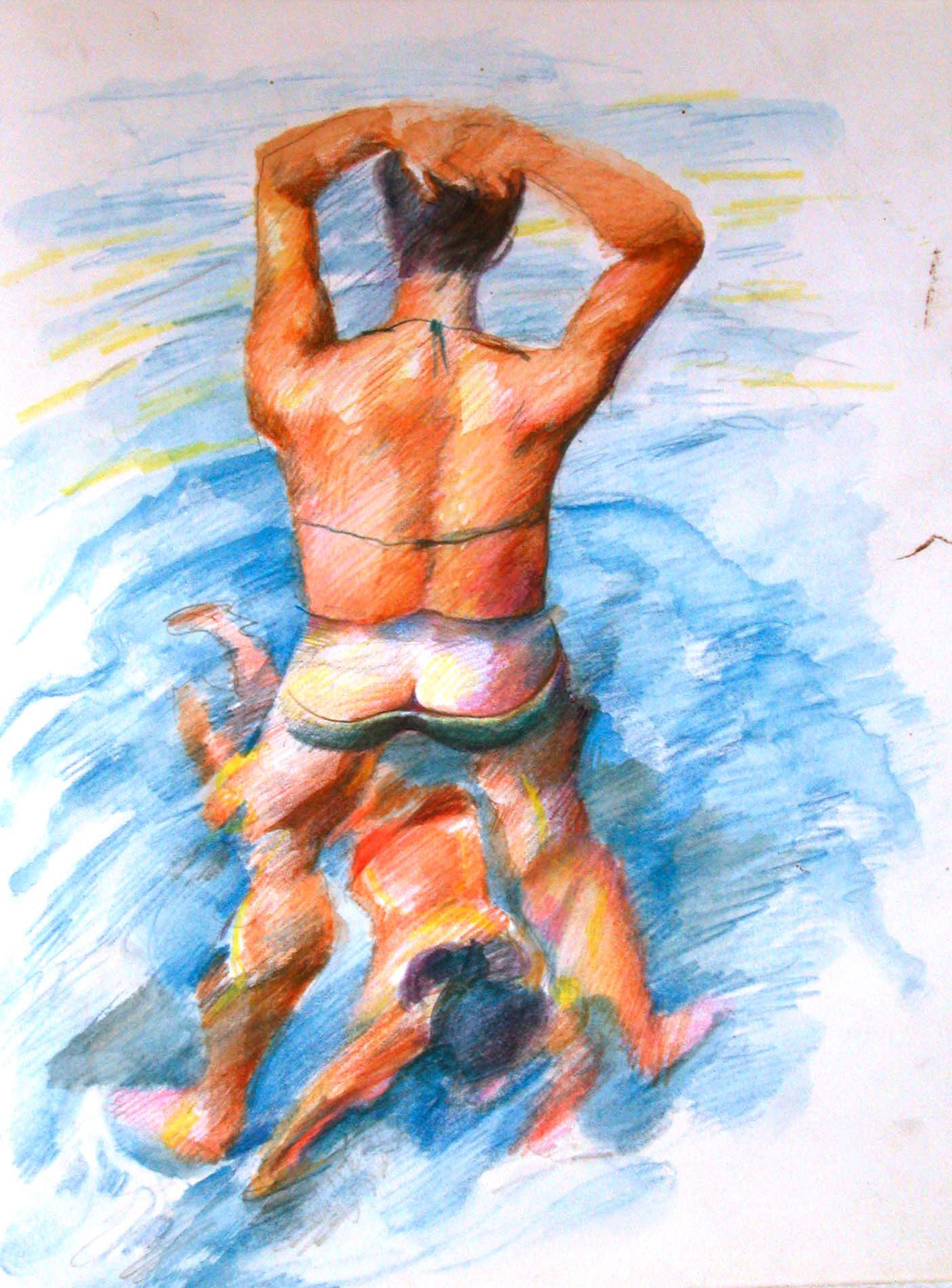 Acuarela/papel._ 24x19cm