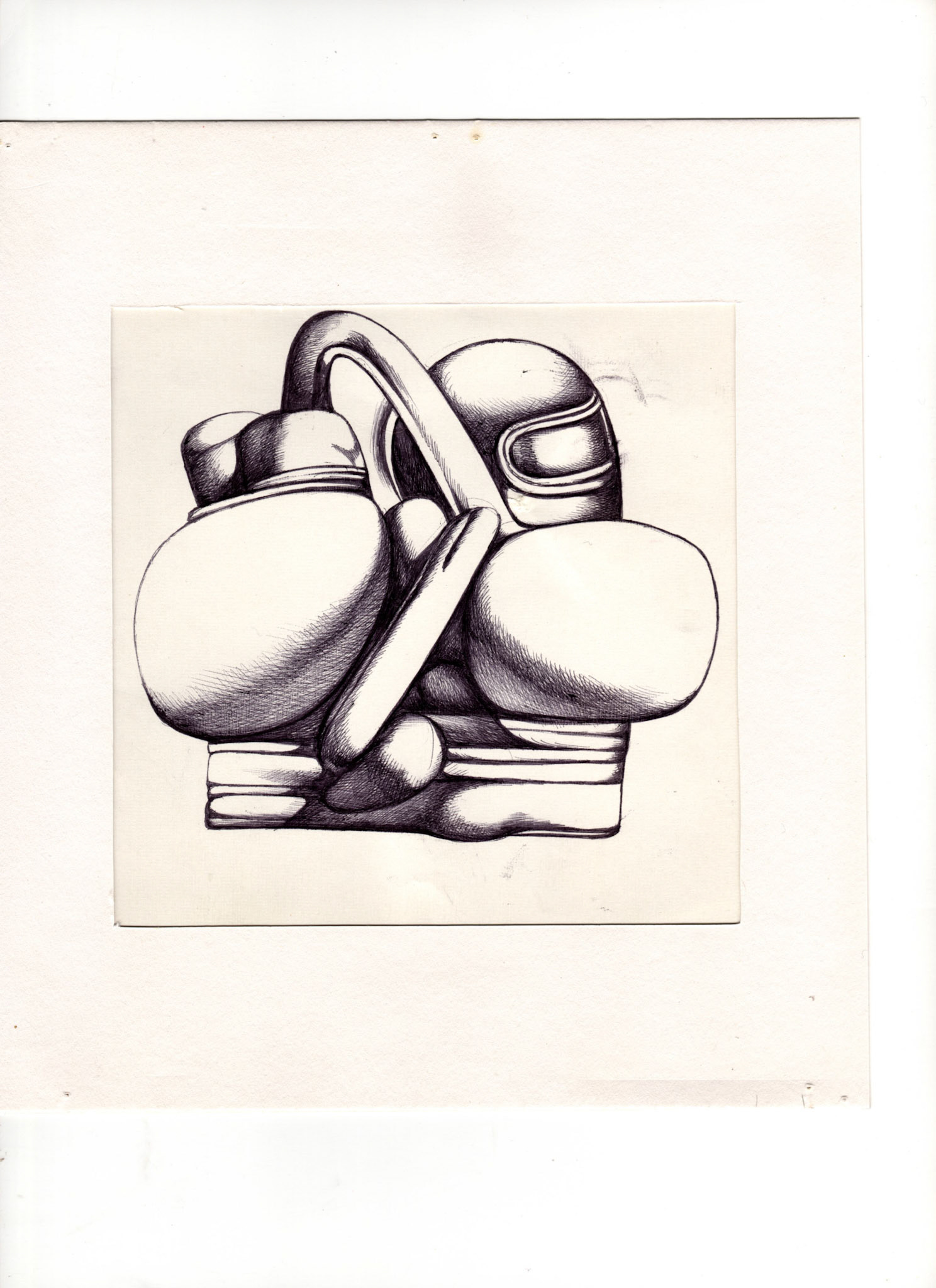 boligrafo/papel._ 14,3 x 14,3 cm