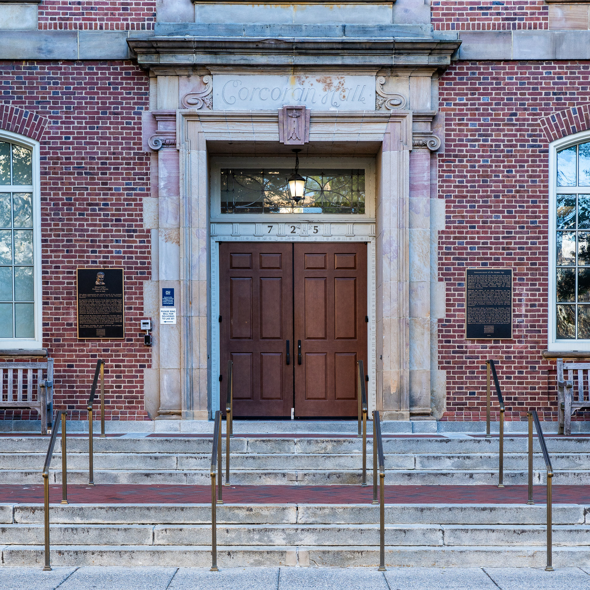 Building face - Corcoran Hall