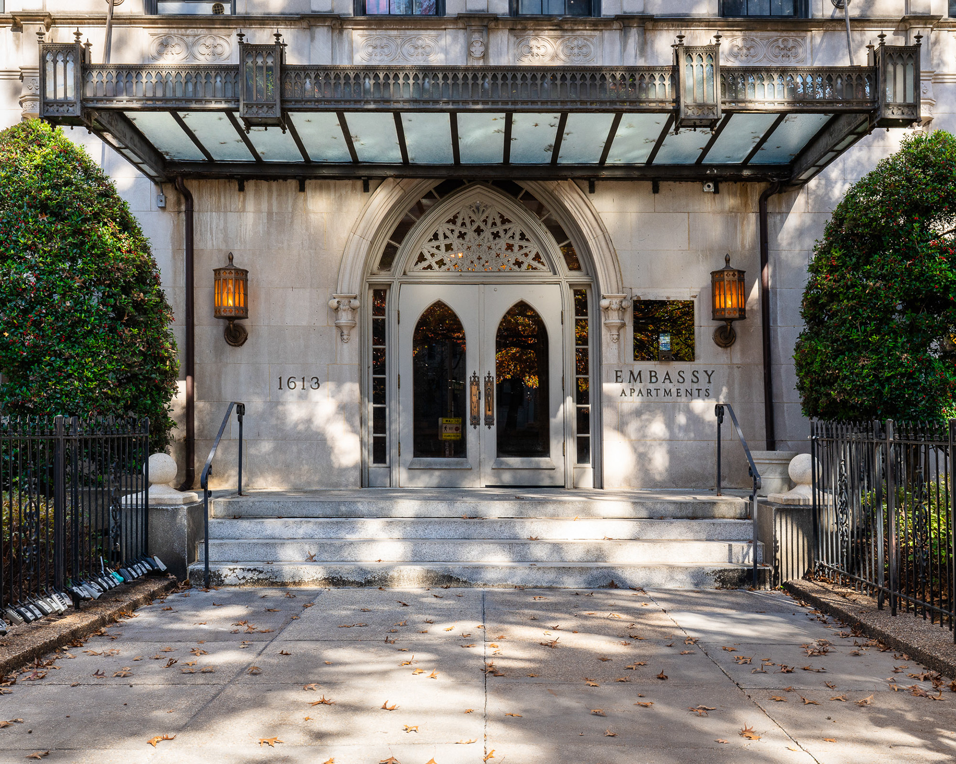 Building face - Embassy Apartments