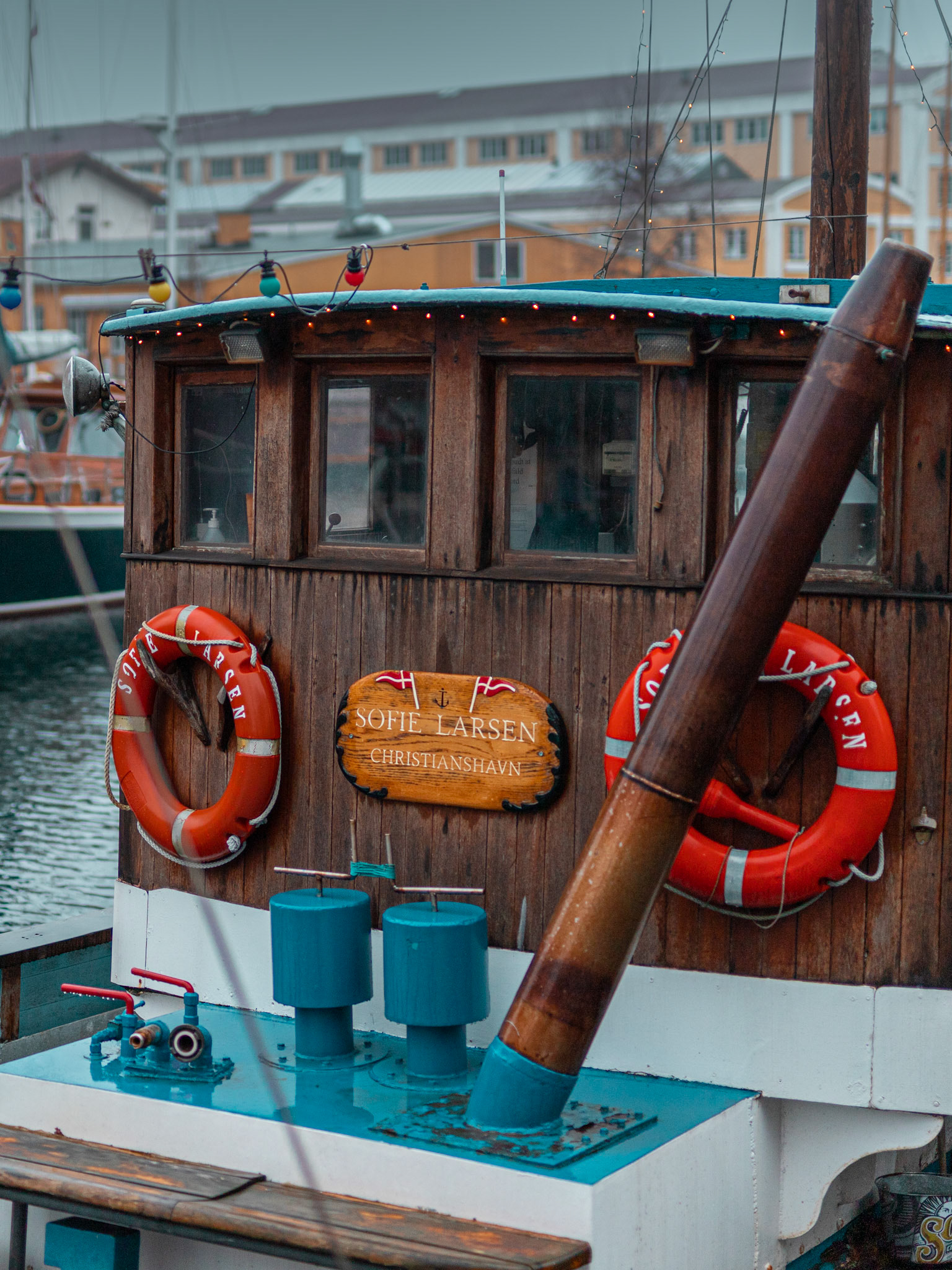 Boat at Christmas