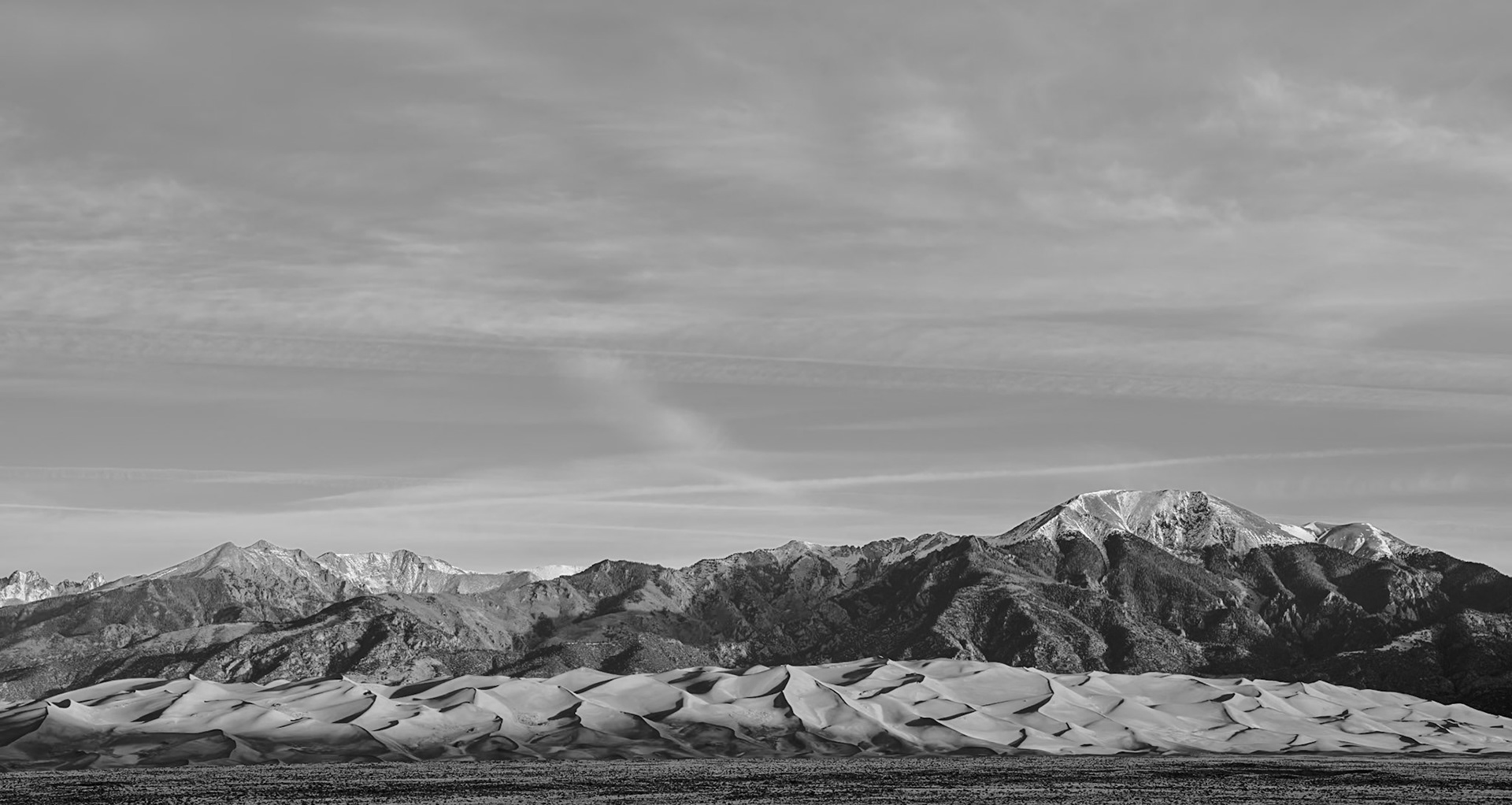 Sand Dunes - Sangre de Cristo Mountains