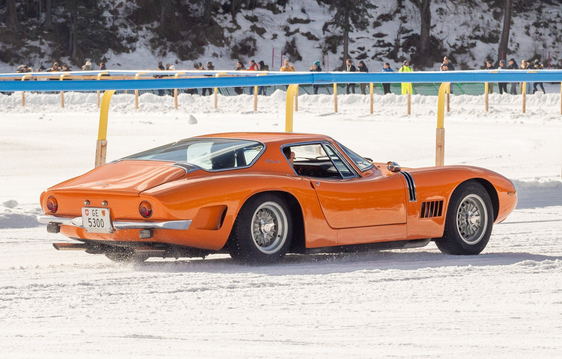 ICE St Moritz 2023 Bizzarrini 5300 GT STRADA # 1A30301 Queen Wheels