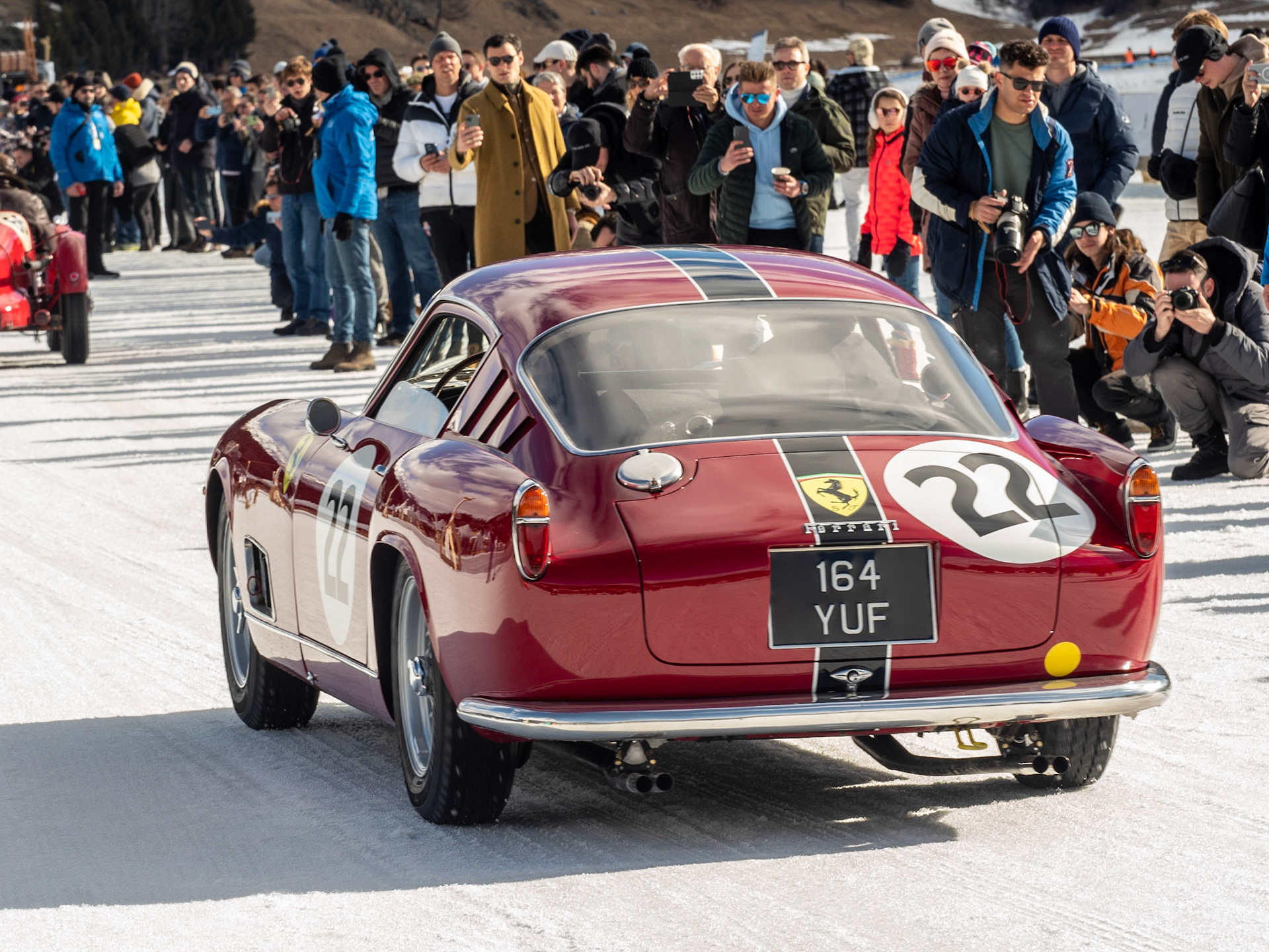 ICE St Moritz 2023 Ferrari 250 SWB  # 0773GT Queens on Wheels