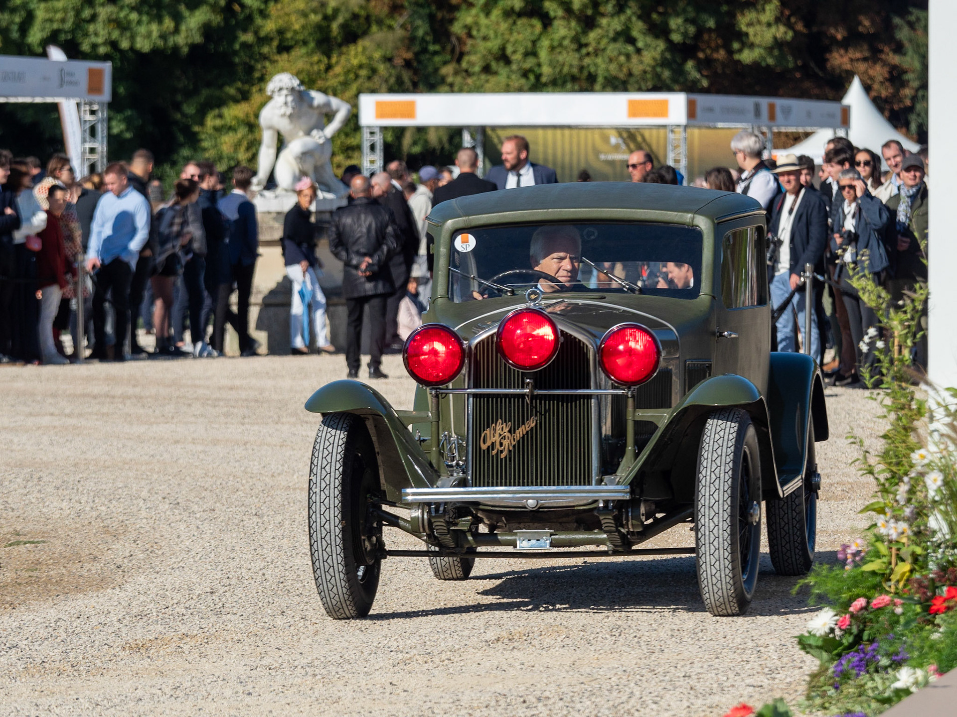 Chantilly Arts & Elegance 2022    CATEGORIA: Carrozzeria Touring (dopo la guerra) Alfa Romeo 6C  1750 GT Aerodinamica 1931 PREMIO SPECIALE