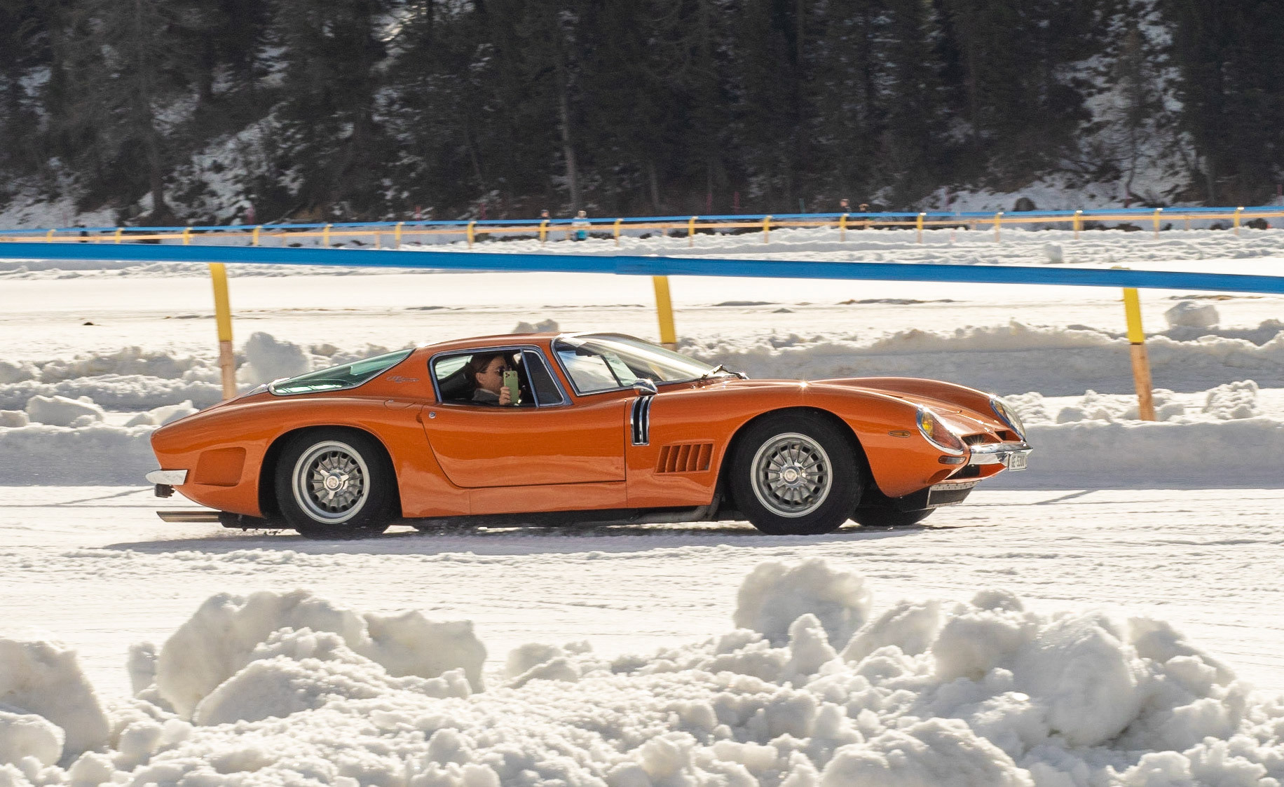 ICE St Moritz 2023 Bizzarrini 5300 GT STRADA  # 1A30301 Queen Wheels