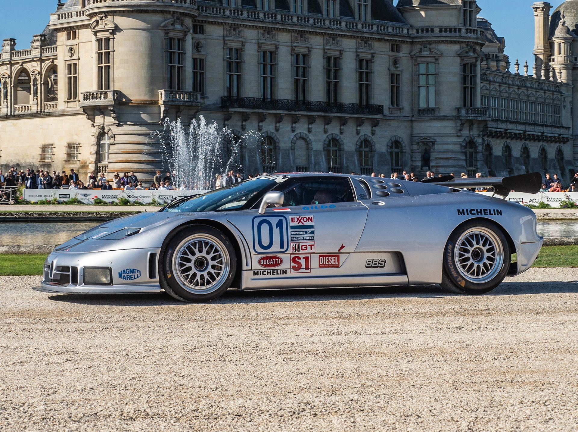 Chantilly Arts & Elegance 2022 BUGATTI EB 110  SS Sport Competizione