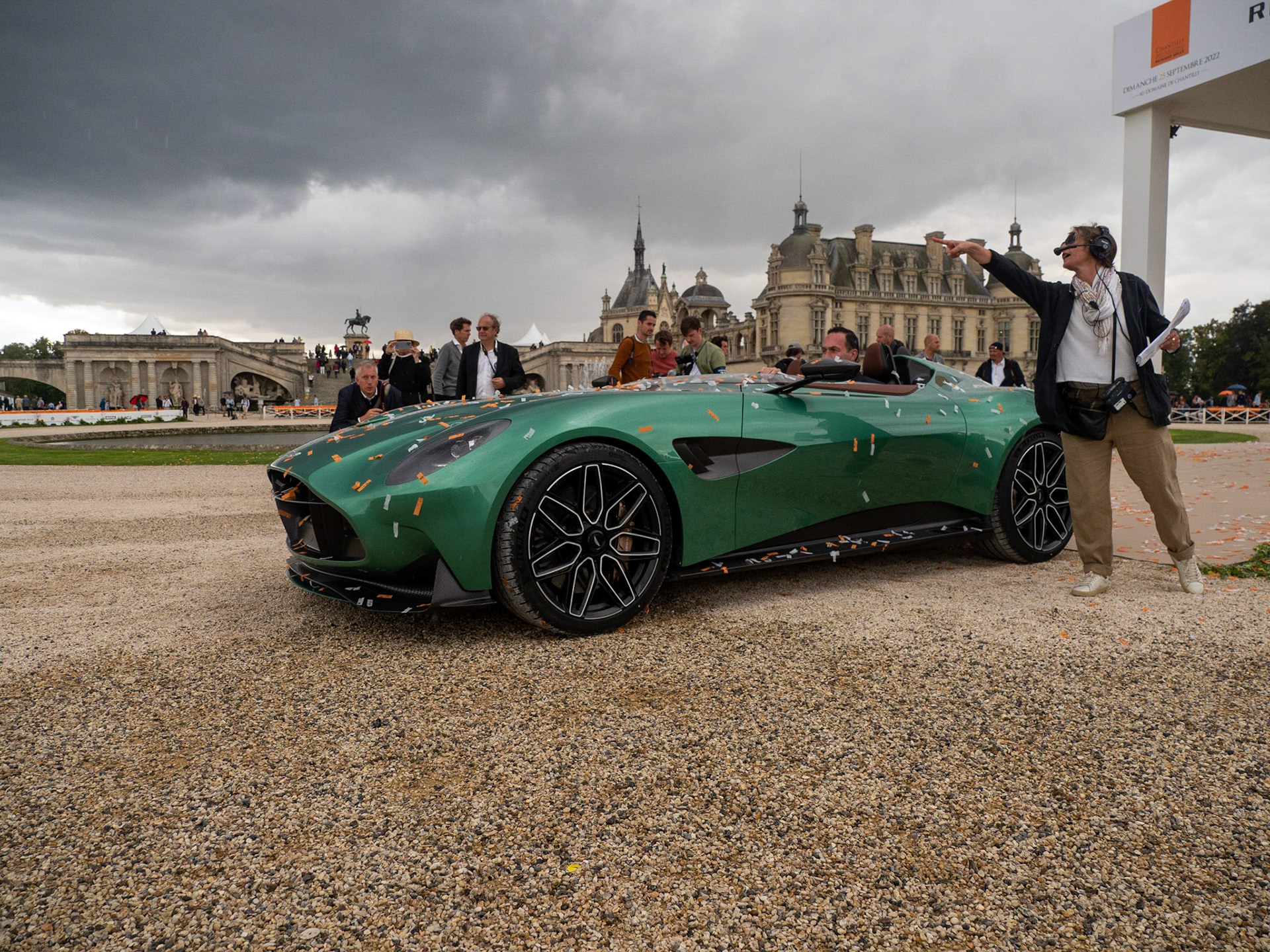 Chantilly Arts & Elegance 2022 Concorso di Eleganza CONCEPT CAR  Aston Martin DBR 22  BEST SHOW