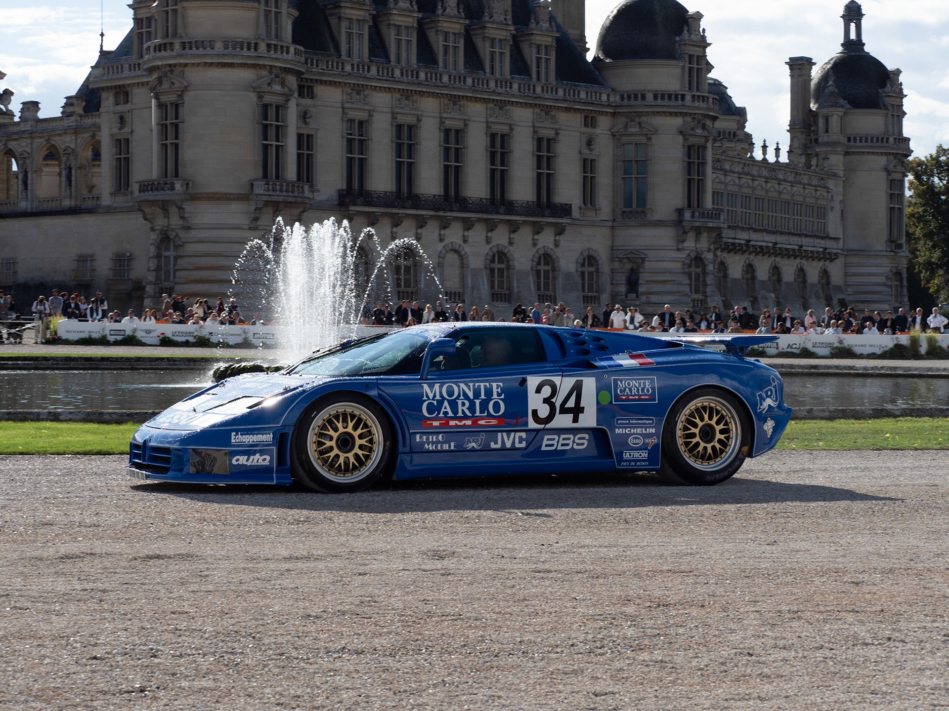 Chantilly Arts & Elegance 2022 BUGATTI EB 110 SS Le Mans