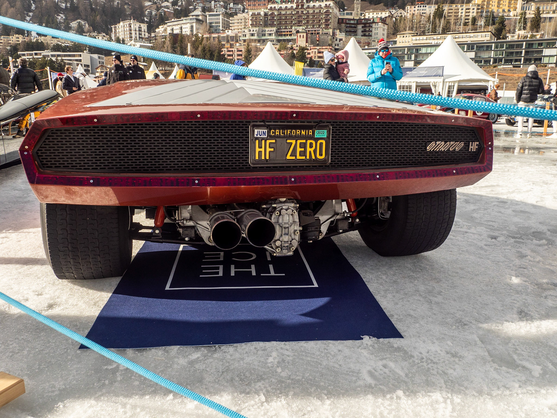 ICE St Moritz 2023 Lancia Strato's ZERO # C1160 Concept Cars & One Off