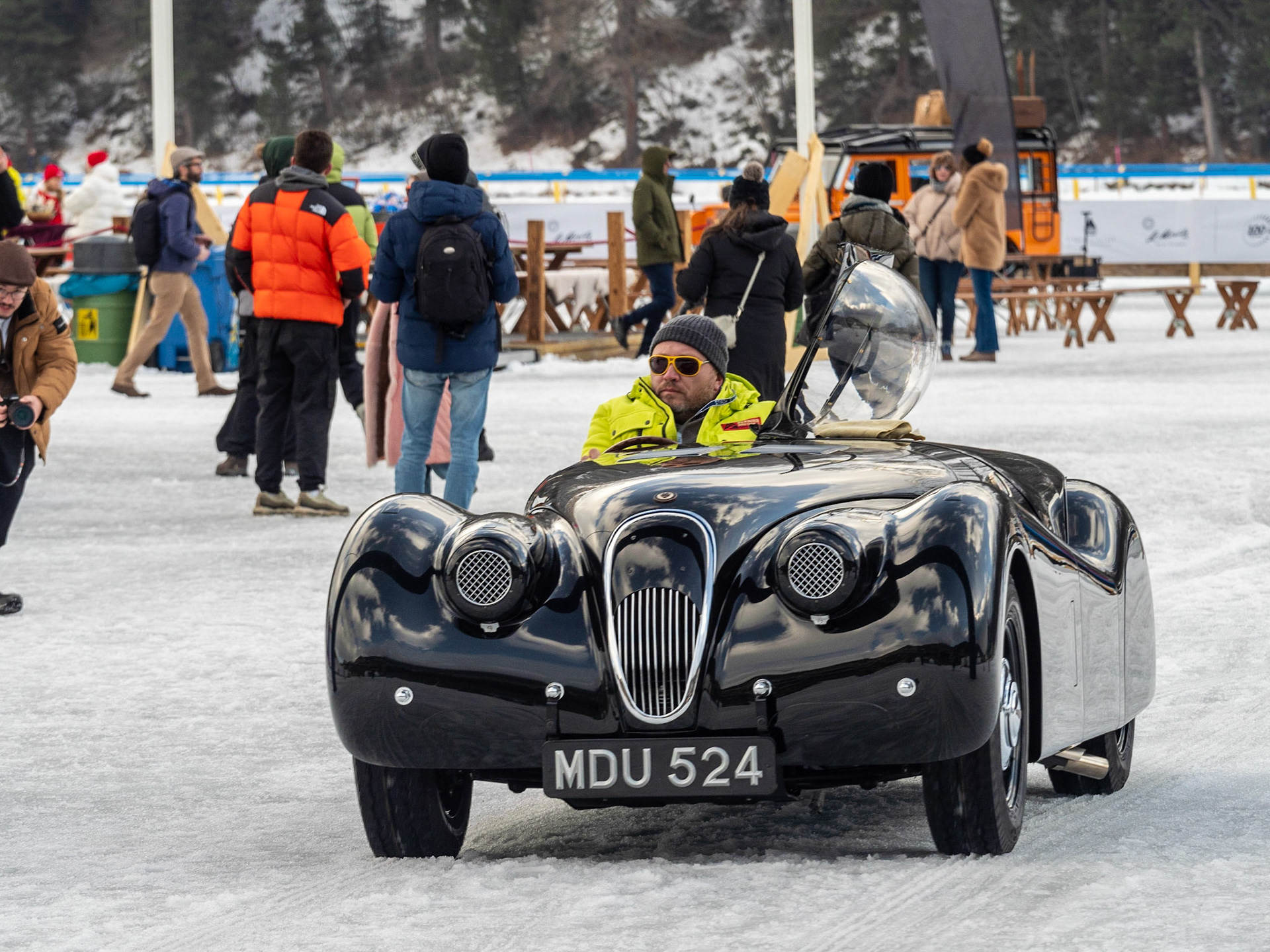 ICE St Moritz 2023 Jaguar XK 120 JABBEKE Record # 660986 Concept Cars & One Off
