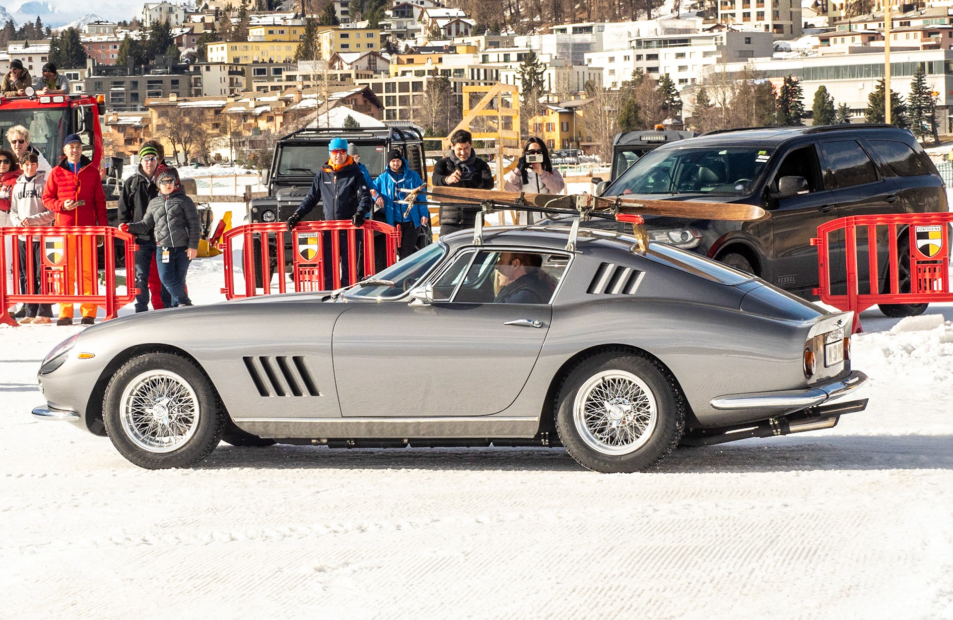 ICE St Moritz 2023 Ferrari 275 GTB # 06725 Queen Wheels