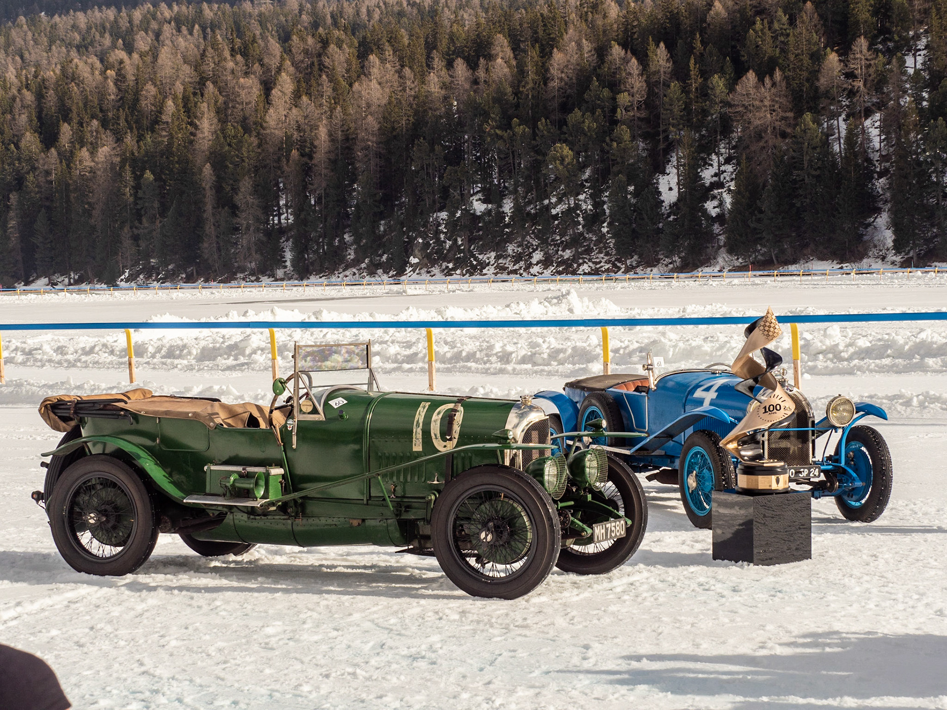ICE St Moritz 2023 Bentley 3 Litre Open Wheels