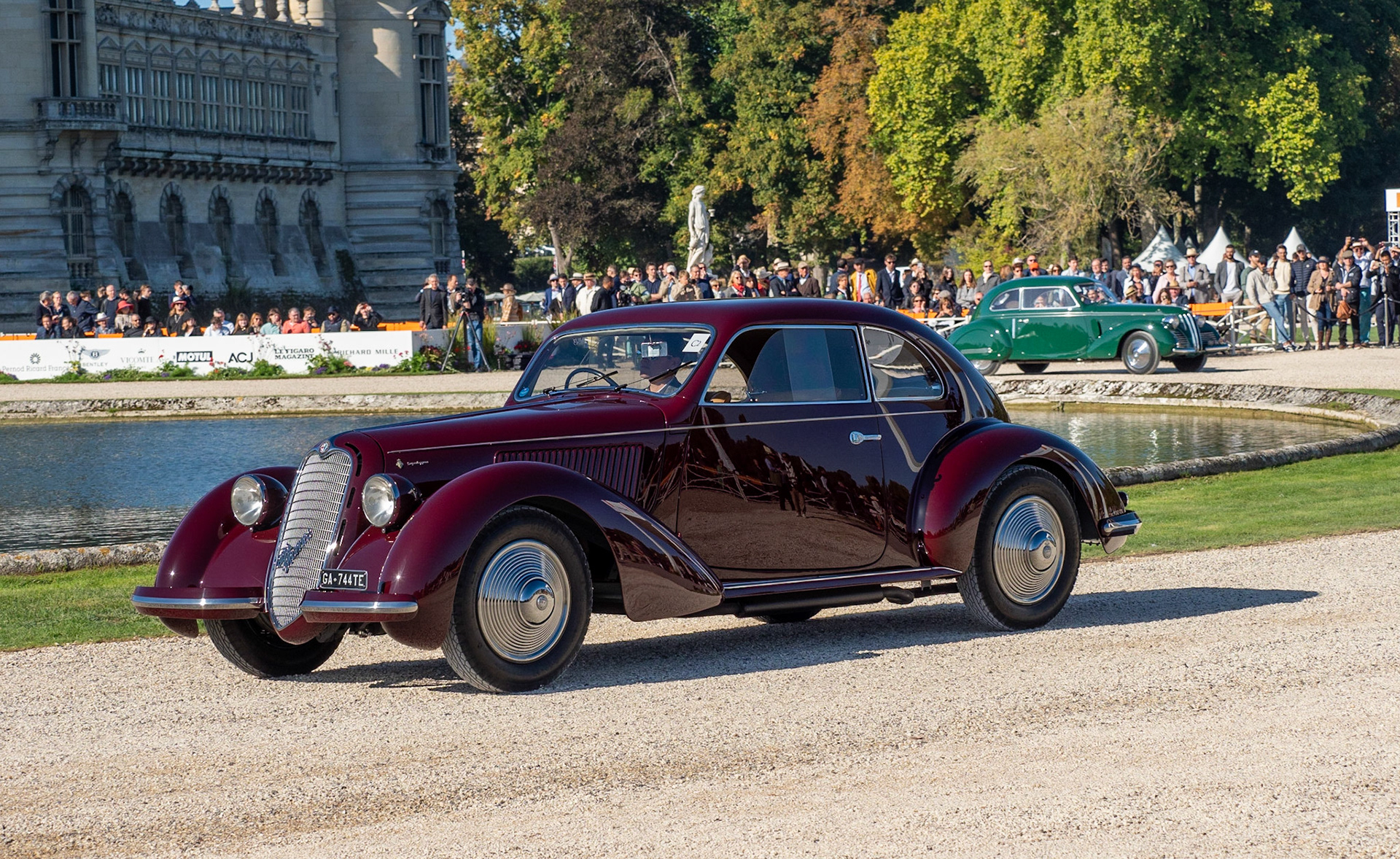 Chantilly Arts & Elegance 2022    CATEGORIA: Carrozzeria Touring (dopo la guerra) Alfa Romeo 6C 2300 B MM 1937