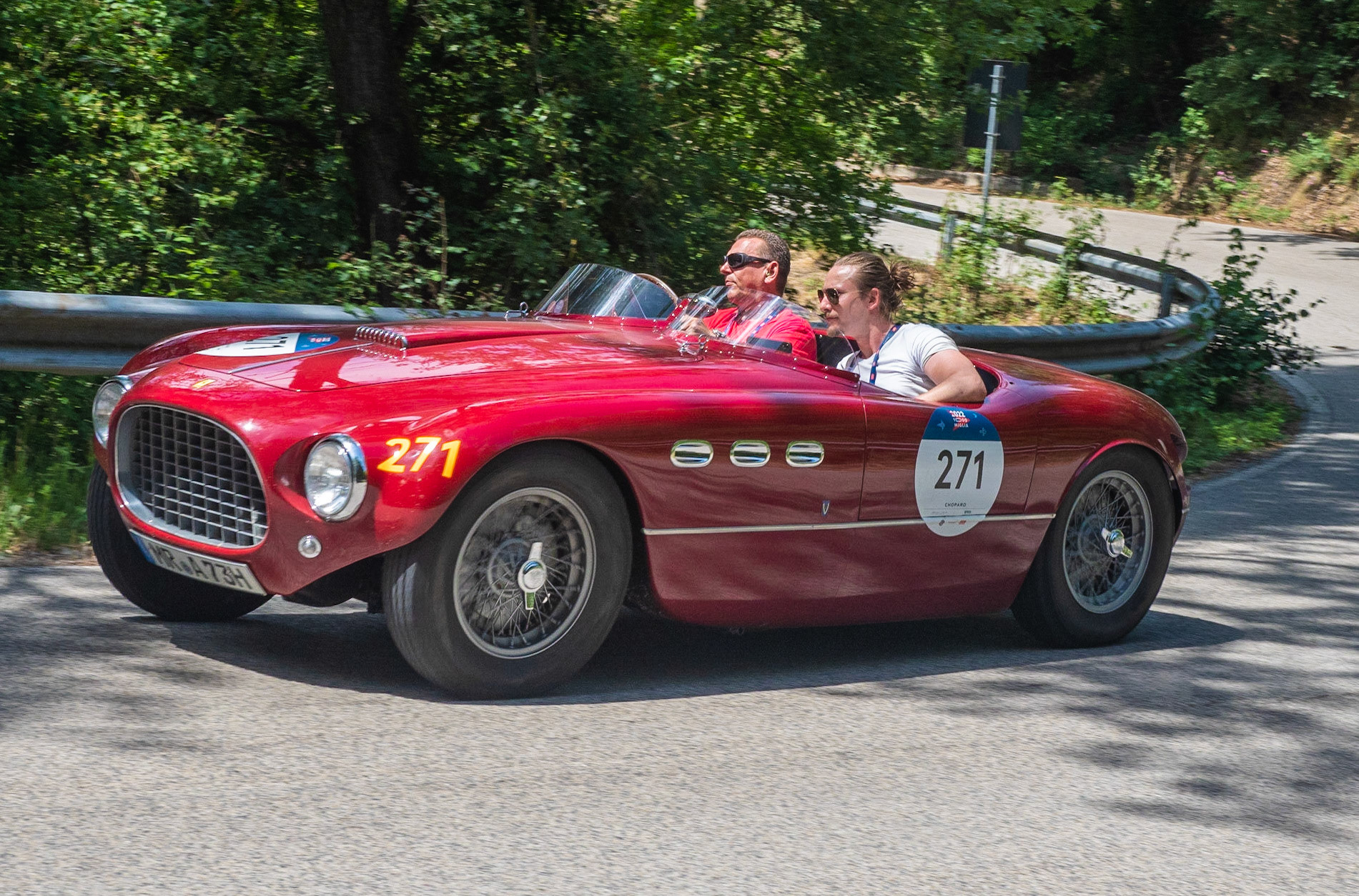 2022 Mille Miglia Ferrari 250MM # 348MM