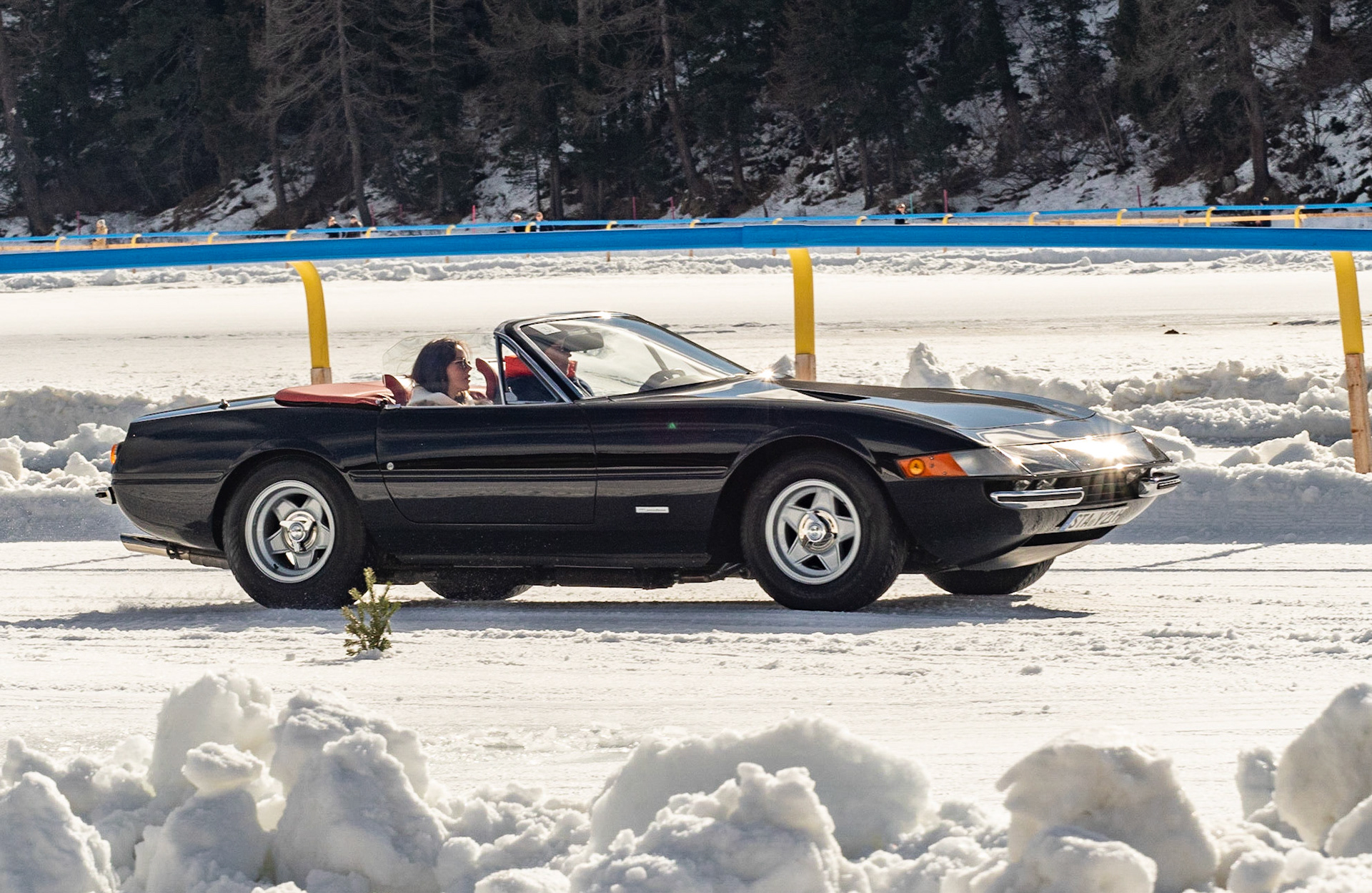 ICE St Moritz 2023 Ferrari 365 GTS/4 # 14543 Queen Wheels