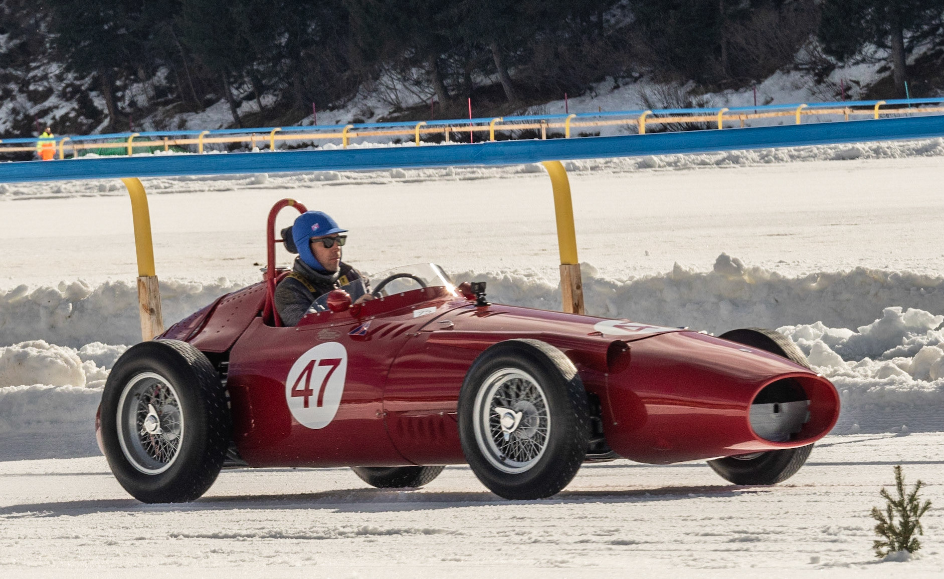 ICE St Moritz 2023 Maserati 250 F Open Wheels