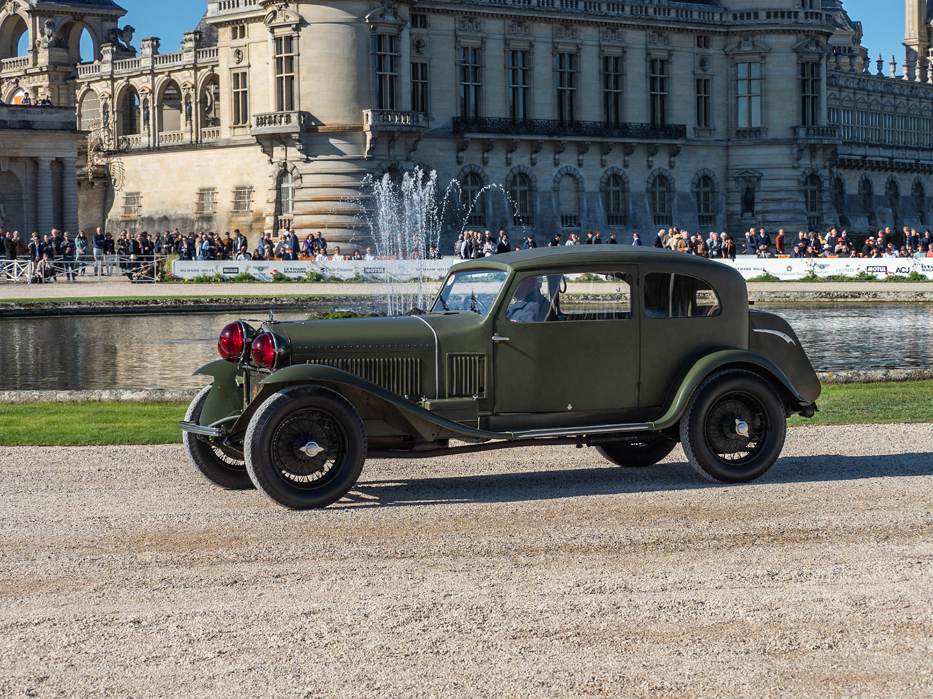 Chantilly Arts & Elegance 2022    CATEGORIA: Carrozzeria Touring (dopo la guerra) Alfa Romeo 6C  1750 GT Aerodinamica 1931 PREMIO SPECIALE