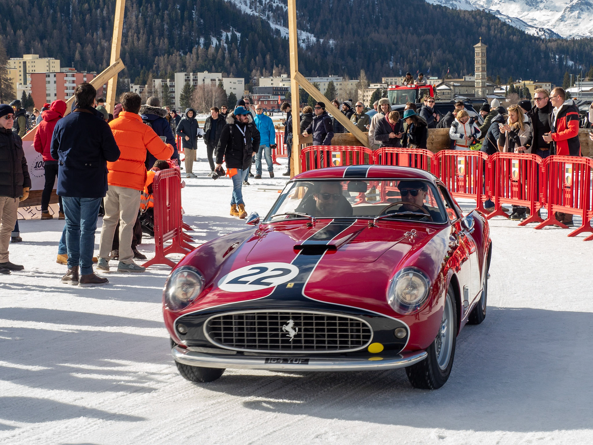 ICE St Moritz 2023 Ferrari 250 SWB # 0773GT Queens on Wheels