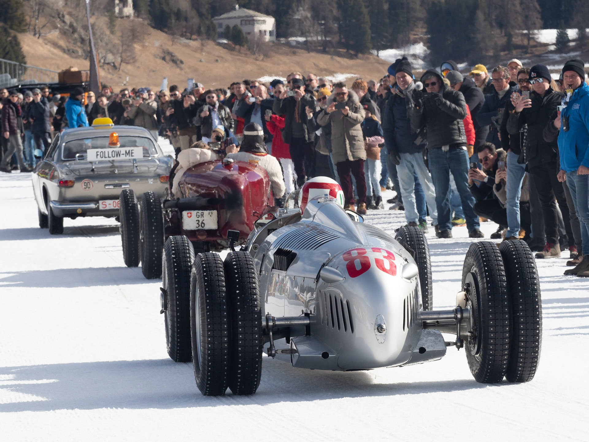 OICE St Moritz 2023 Auto Union C-Type REPLICA Open Wheels