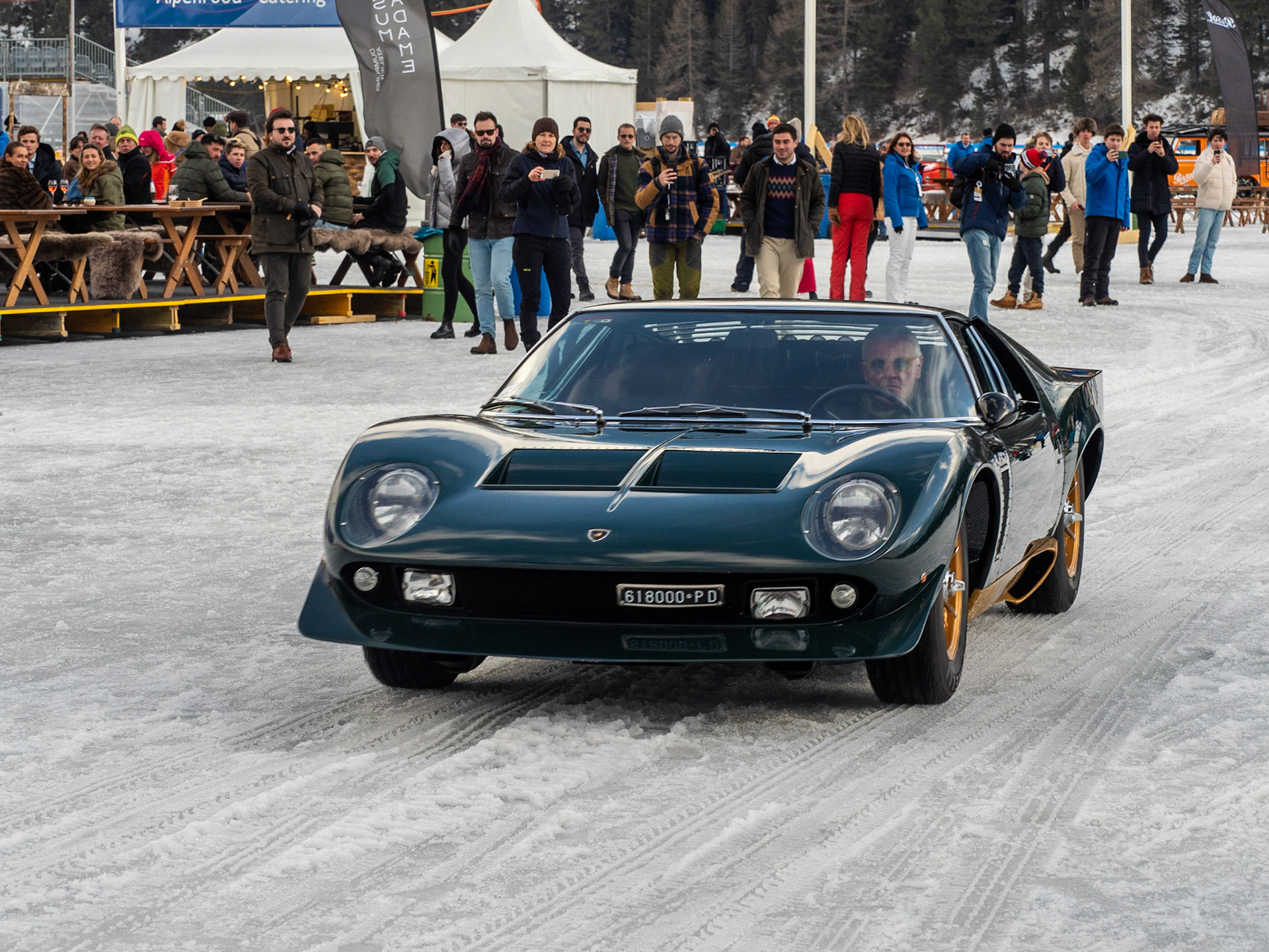 ICE St Moritz 2023 Lamborghini Miura P400 Millechiodi # 4302 Concept Cars & One Off