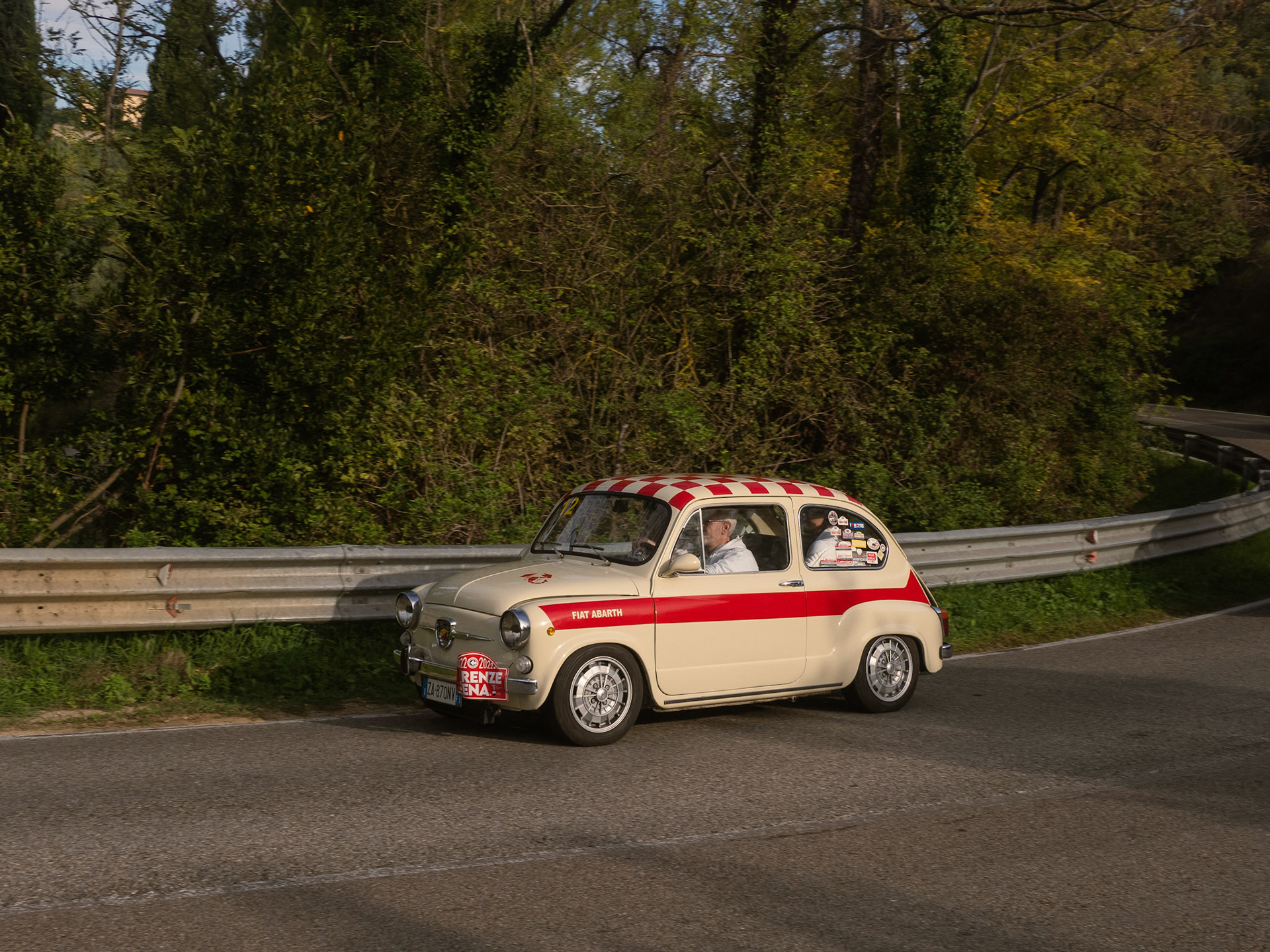 Firenze-Siena 2022 Fiat 750 Abarth