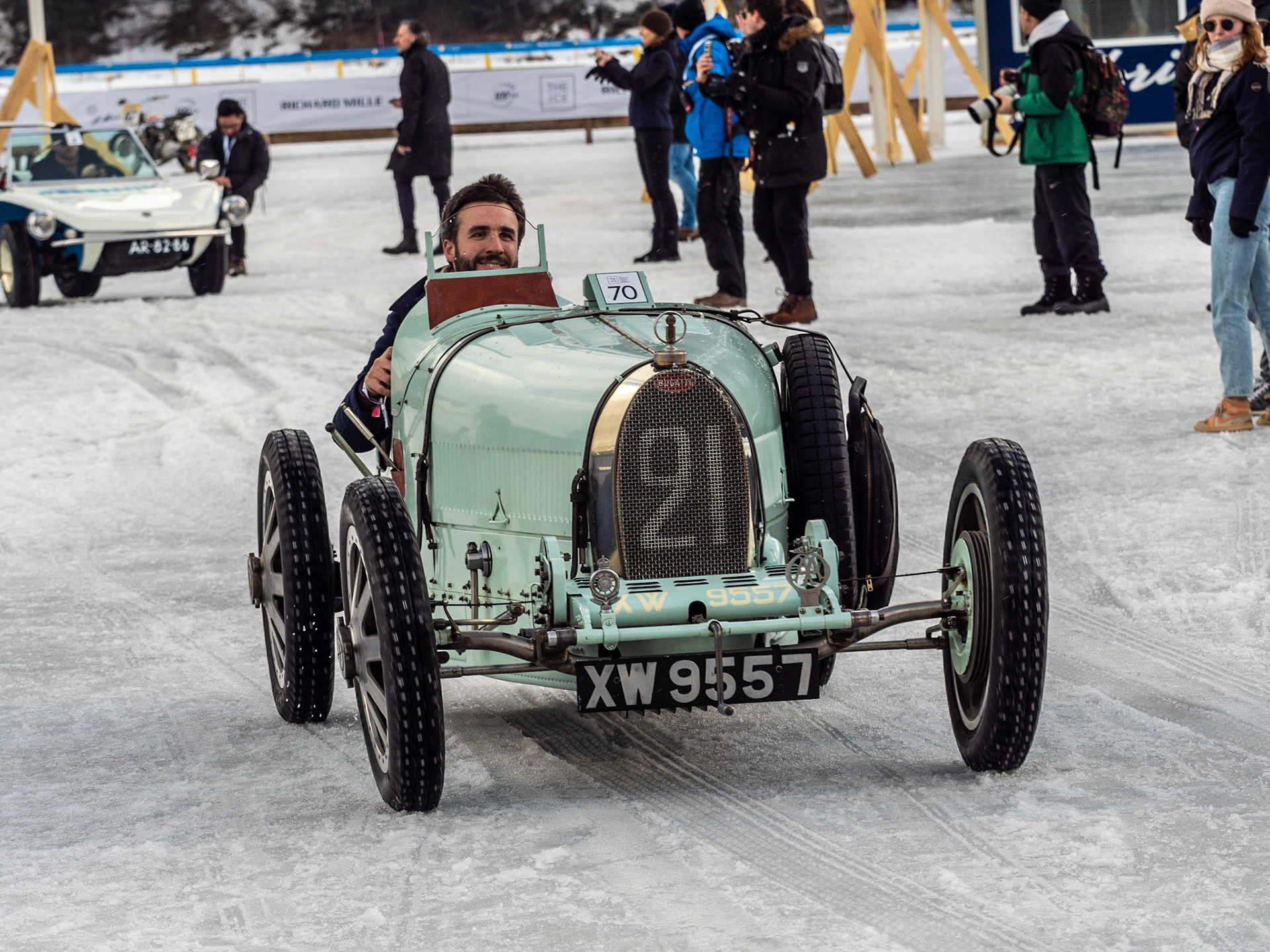 ICE St Moritz 2023 Bugatti T 35 # chassis 4450 Open Wheels