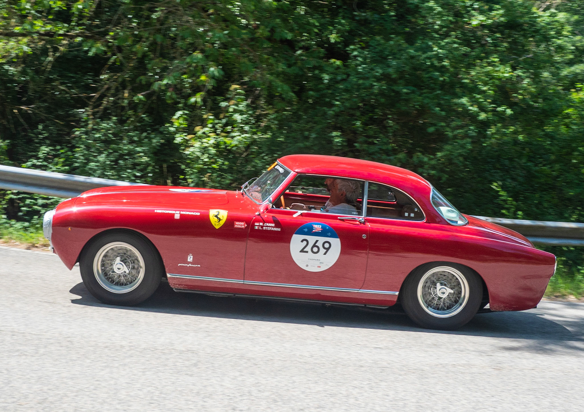 2022 Mille Miglia Ferrari 212 EUROPA Berlinetta # 0275EU 