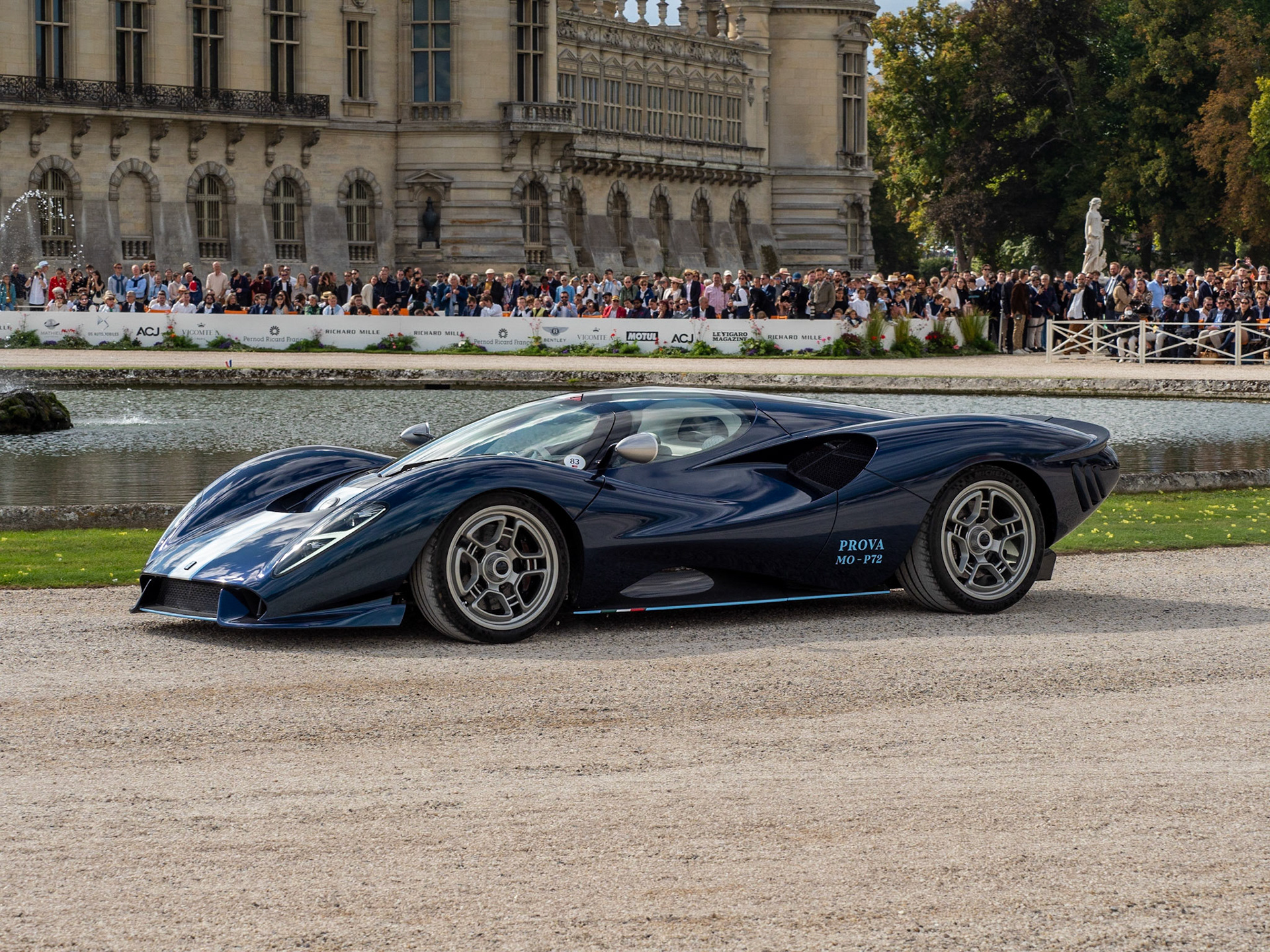 Chantilly Arts & Elegance 2022 Concorso di Eleganza CONCEPT CAR  De Tomaso P 72