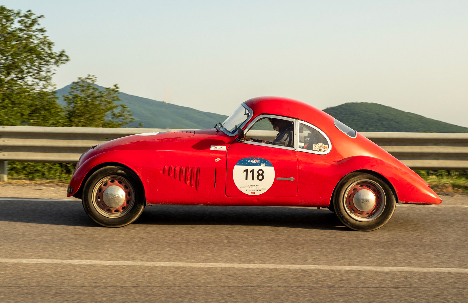 Mille Miglia 2021 Fiat 508 SIATA C Berlinetta VIOTTI
