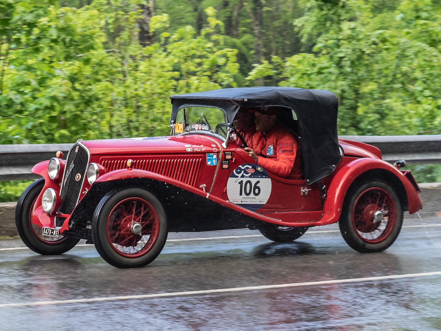 le Miglia 2017 Fiat 508 C Coppa D'Oro