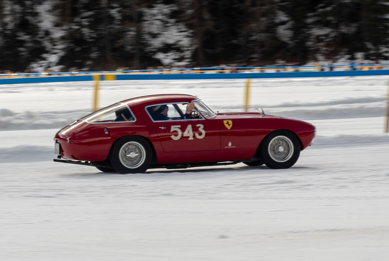 ICE St Moritz 2023 FERRARI 250 MM # 0254MM Queens on Wheels
