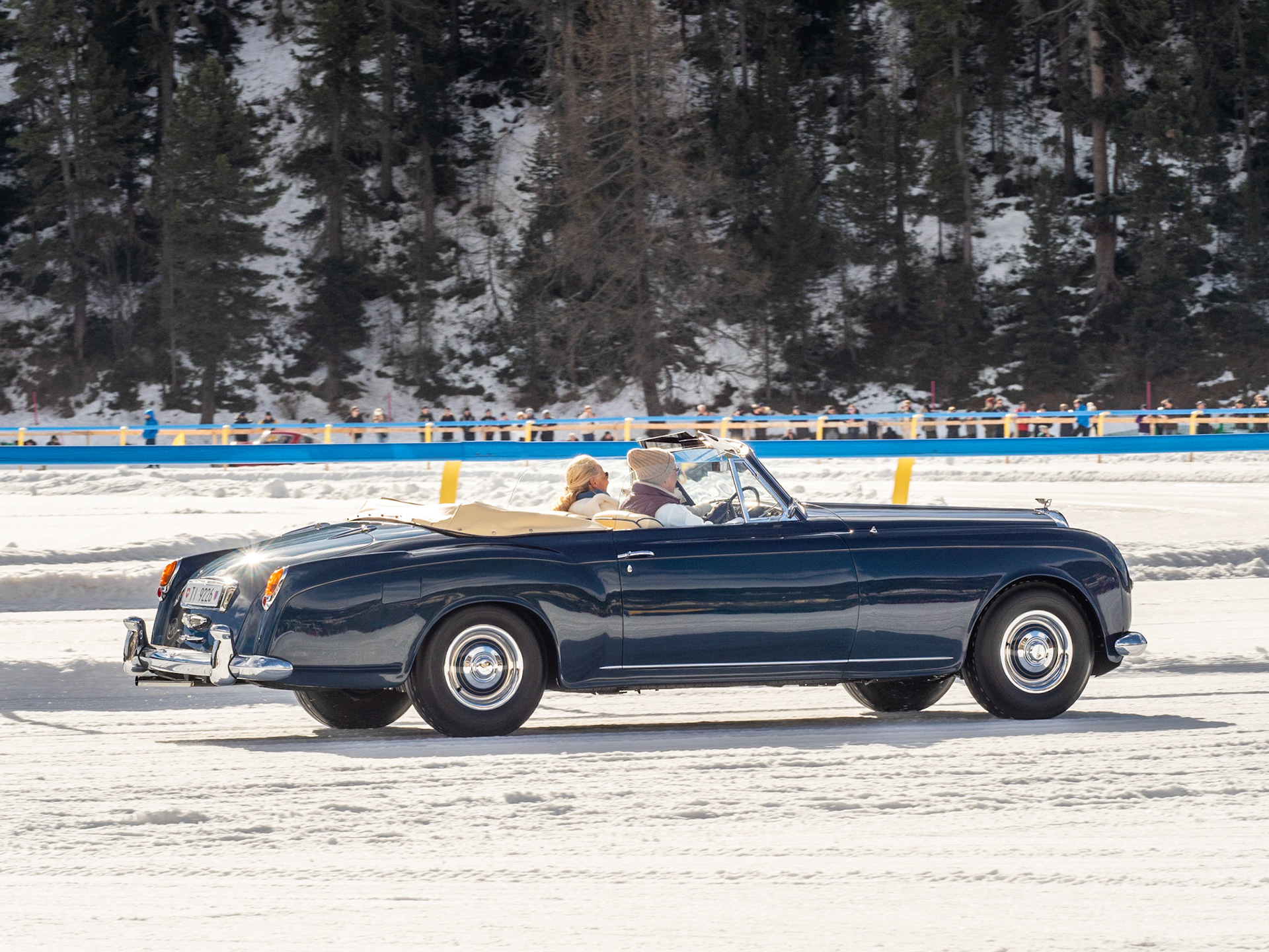 ICE St Moritz 2023 Bentley S1 Continental DROPHEAD # BC9EL Queens on Wheels