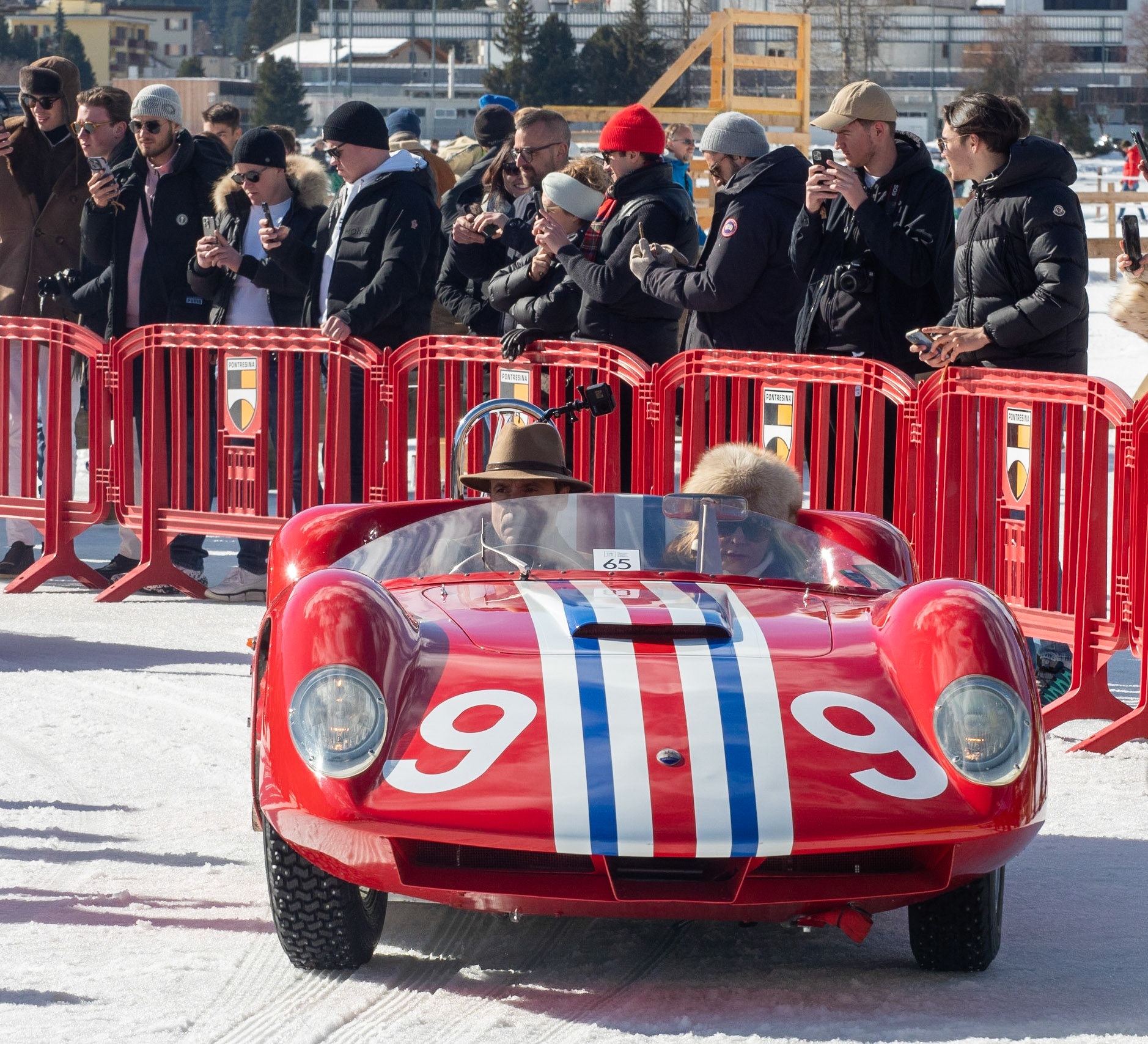 ICE St Moritz 2023 Maserati Type 61 Birdcage  Le Mans 100