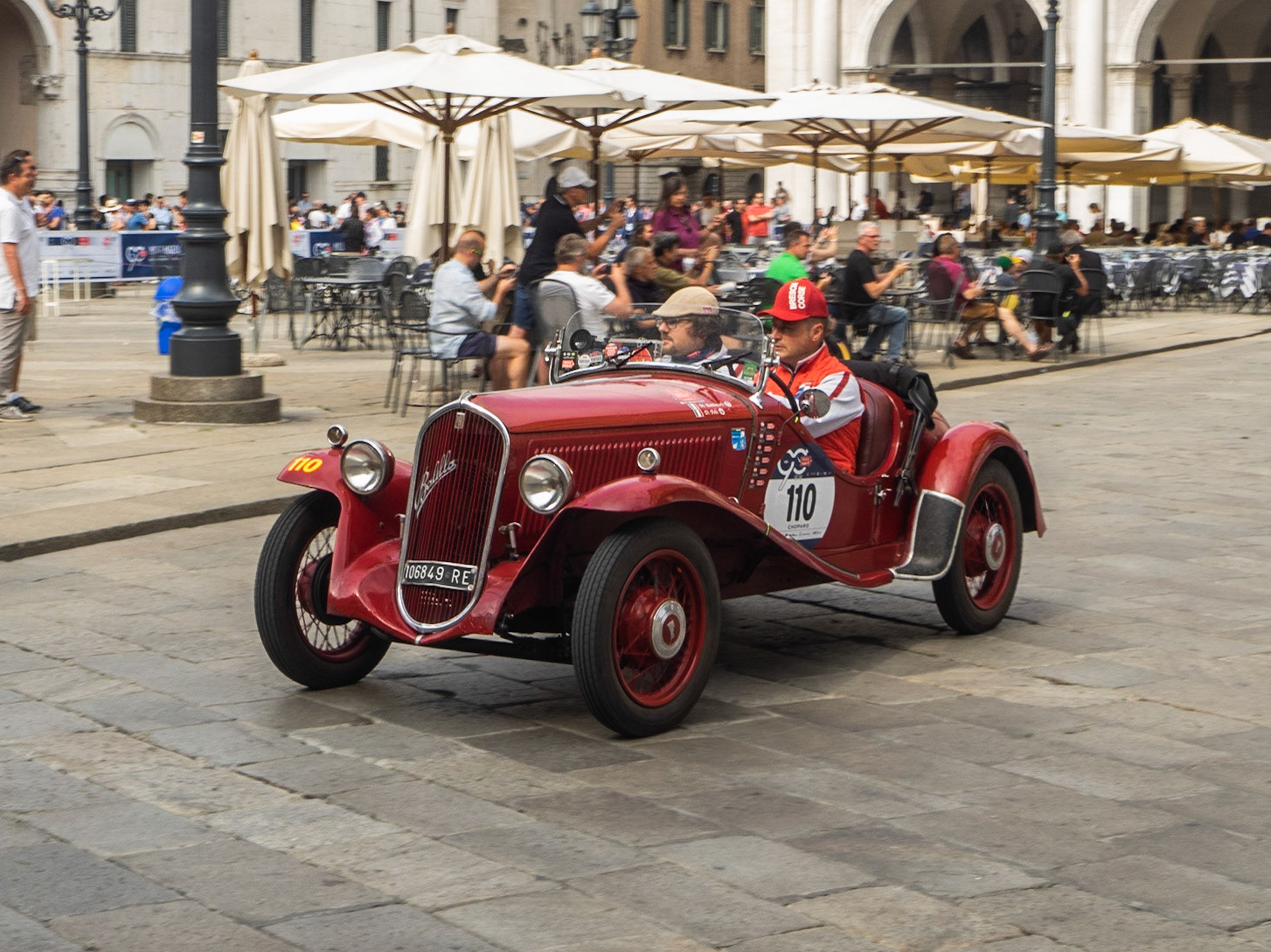le Miglia 2017 Fiat 508 C Coppa D'Oro