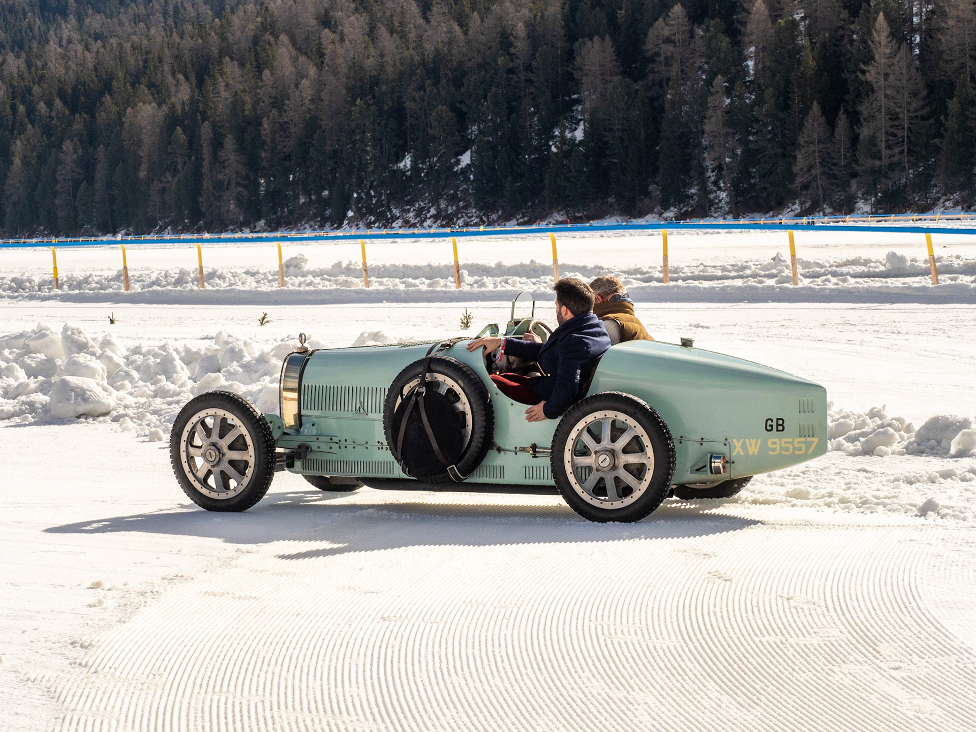 ICE St Moritz 2023 Bugatti T 35 # chassis 4450 Open Wheels