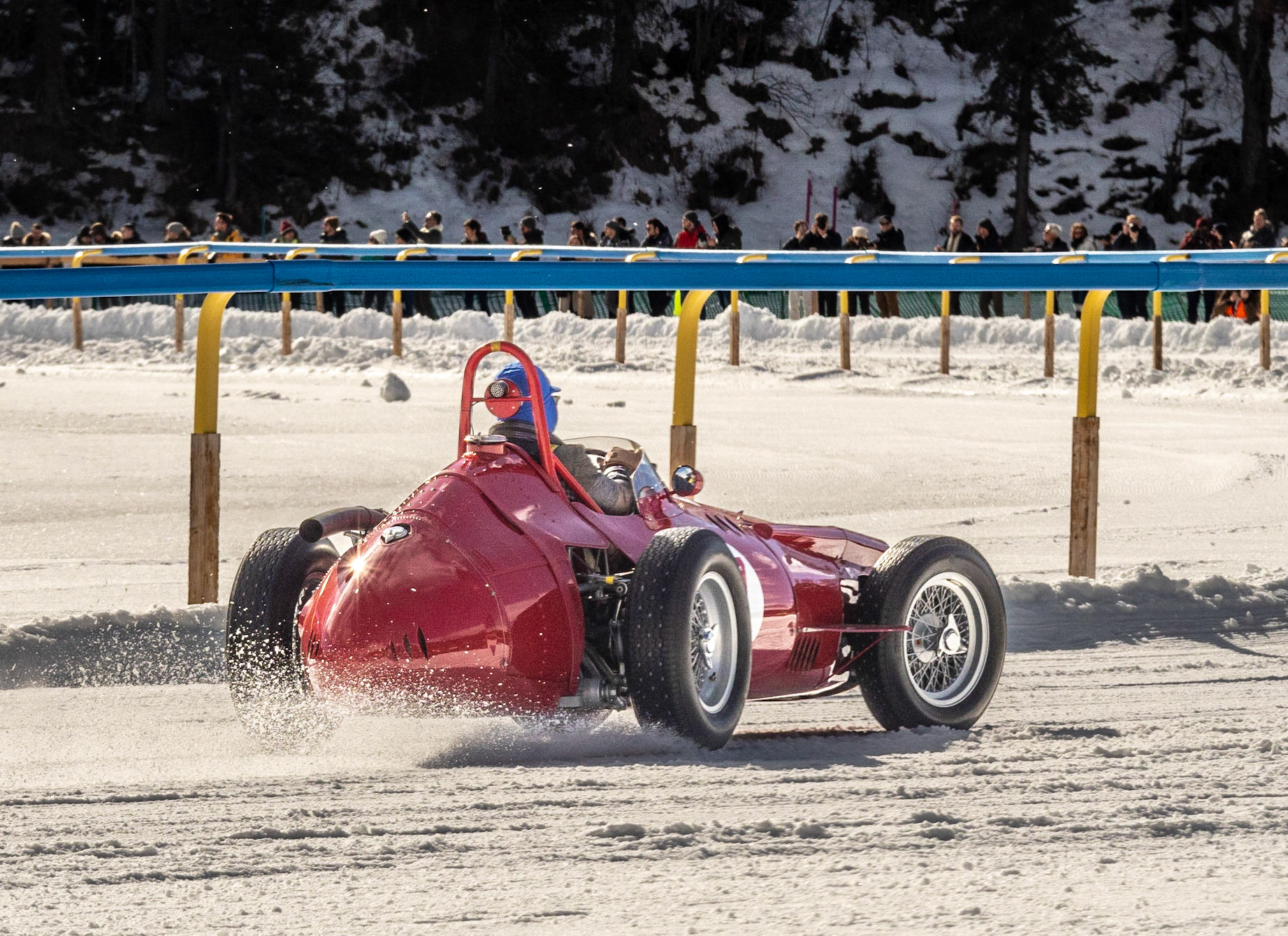 ICE St Moritz 2023 Maserati 250 F Open Wheels
