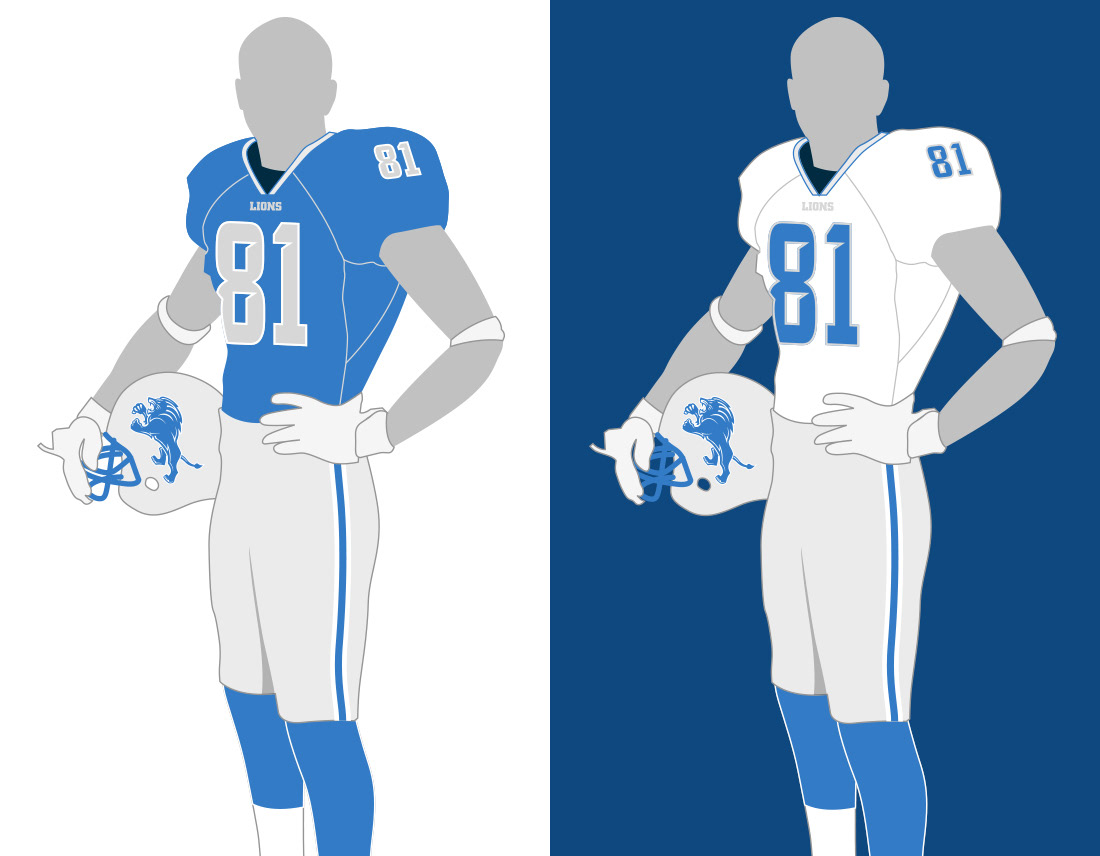 Zelley Portfolio - Detroit Lions Concept