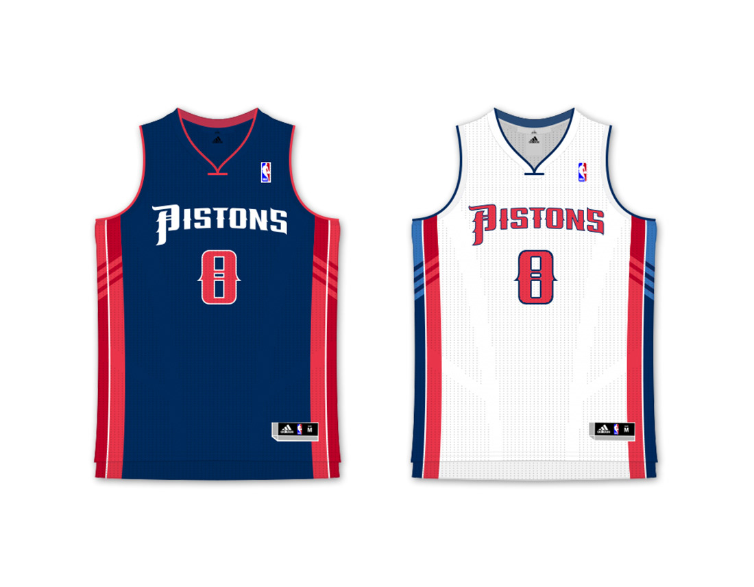 Zelley Portfolio - Detroit Pistons Concept