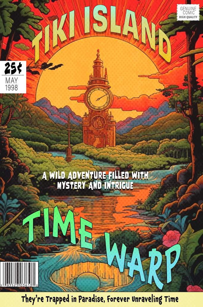 Tiki Island Time Warp Comic