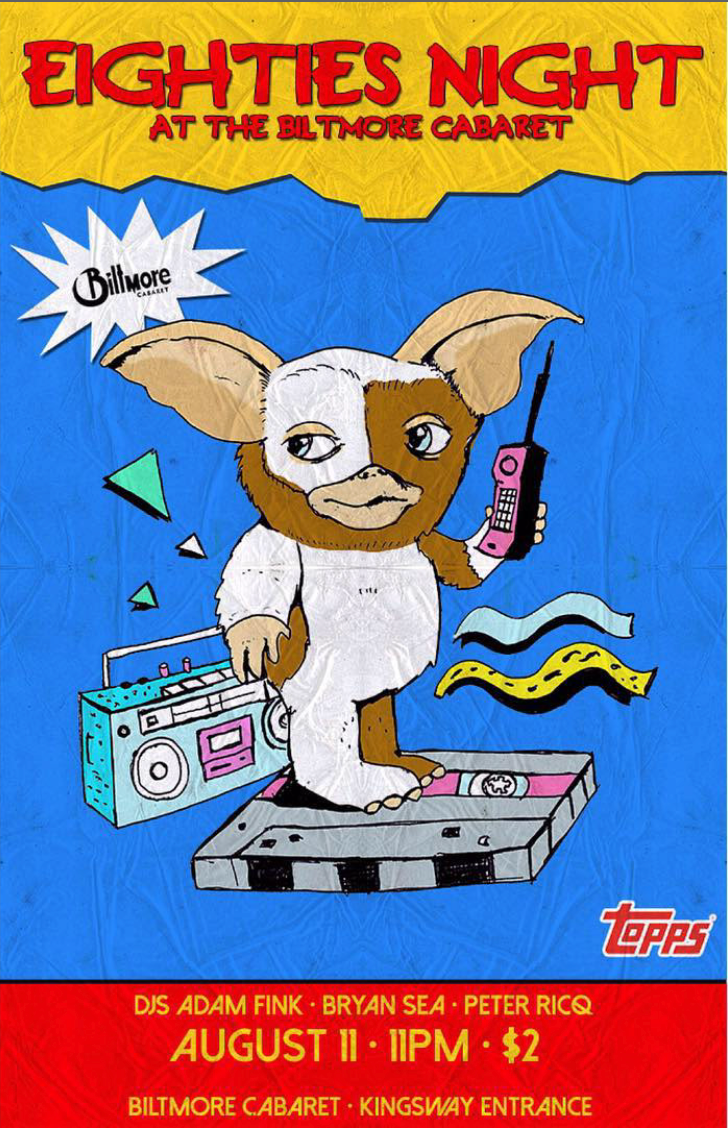 Eighties Night Poster