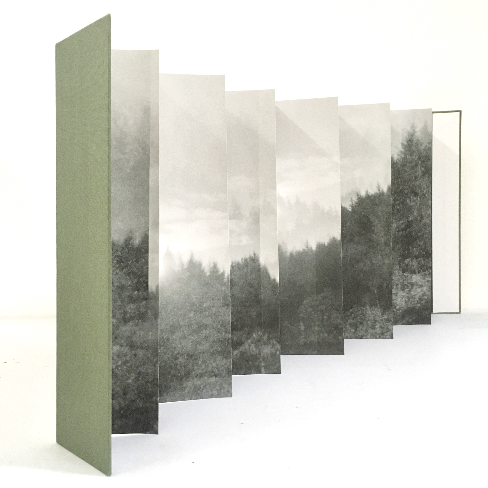 Handmade book - Reverberations I